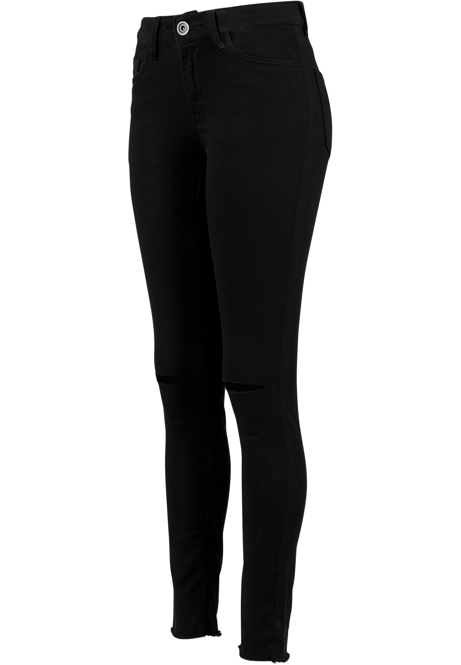 Ladies Cut Knee Pants | black