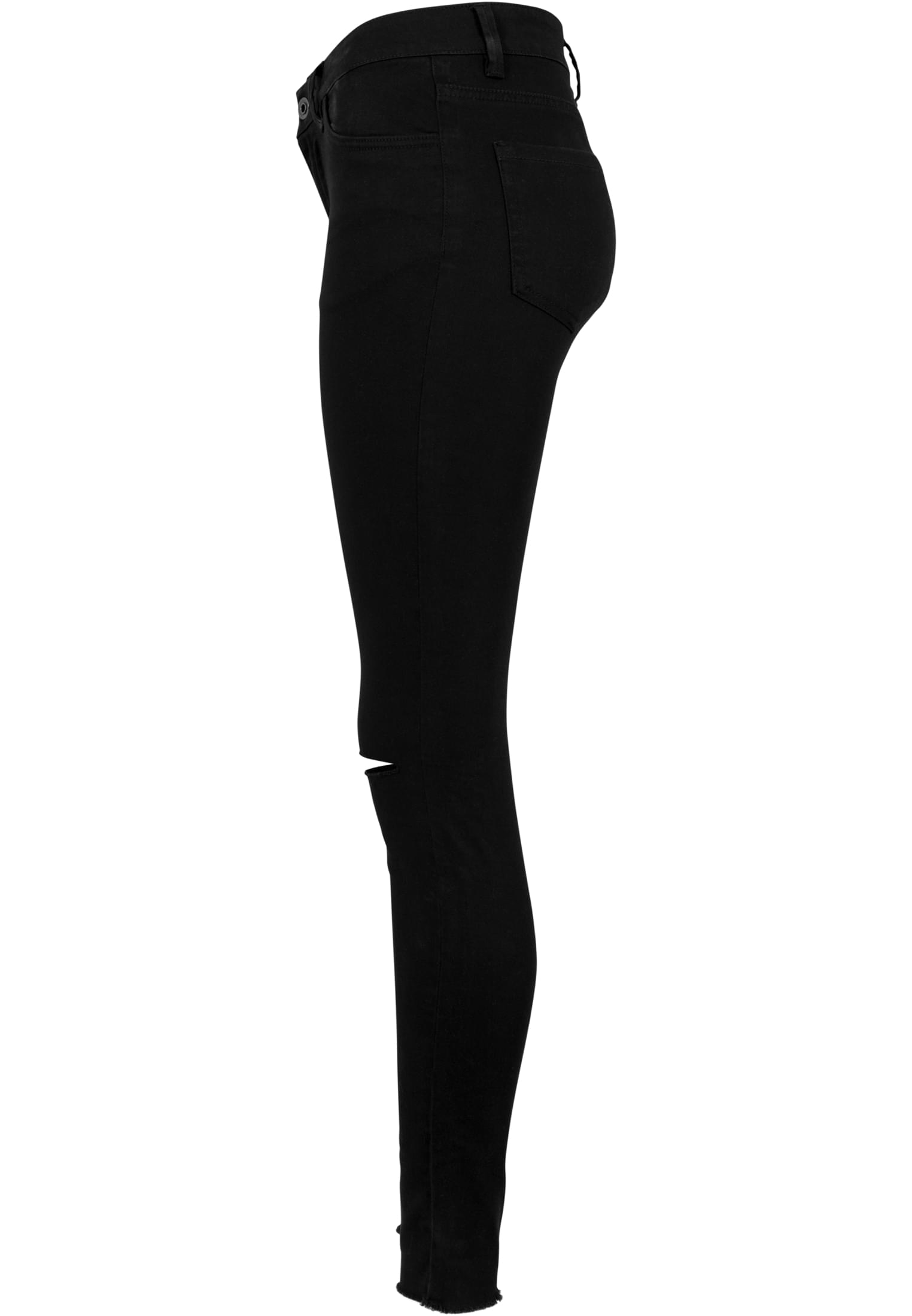 Ladies Cut Knee Pants | black