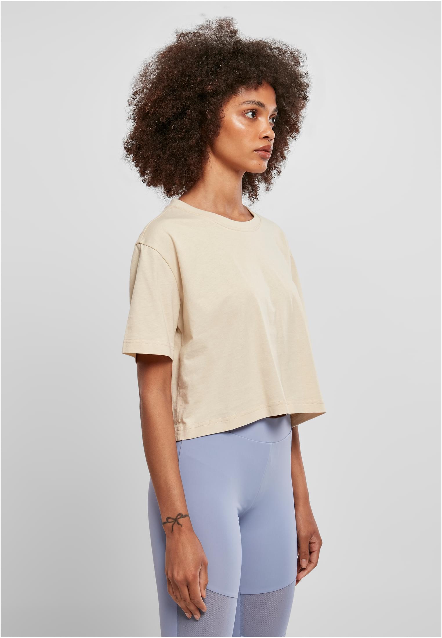 Ladies Short Oversized Tee | softseagrass