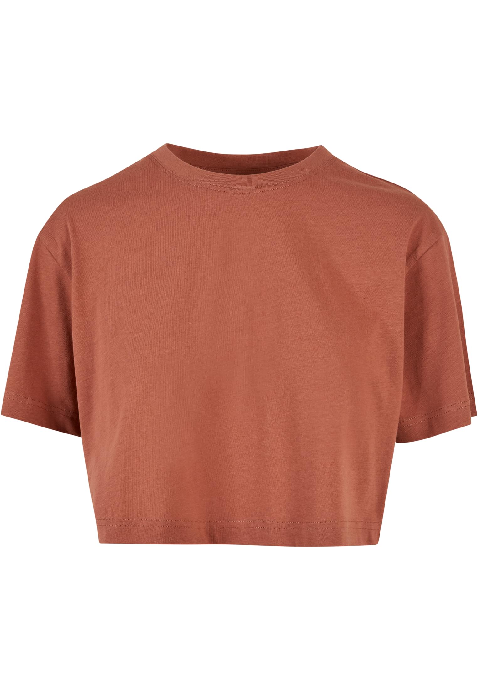 Ladies Short Oversized Tee | terracotta