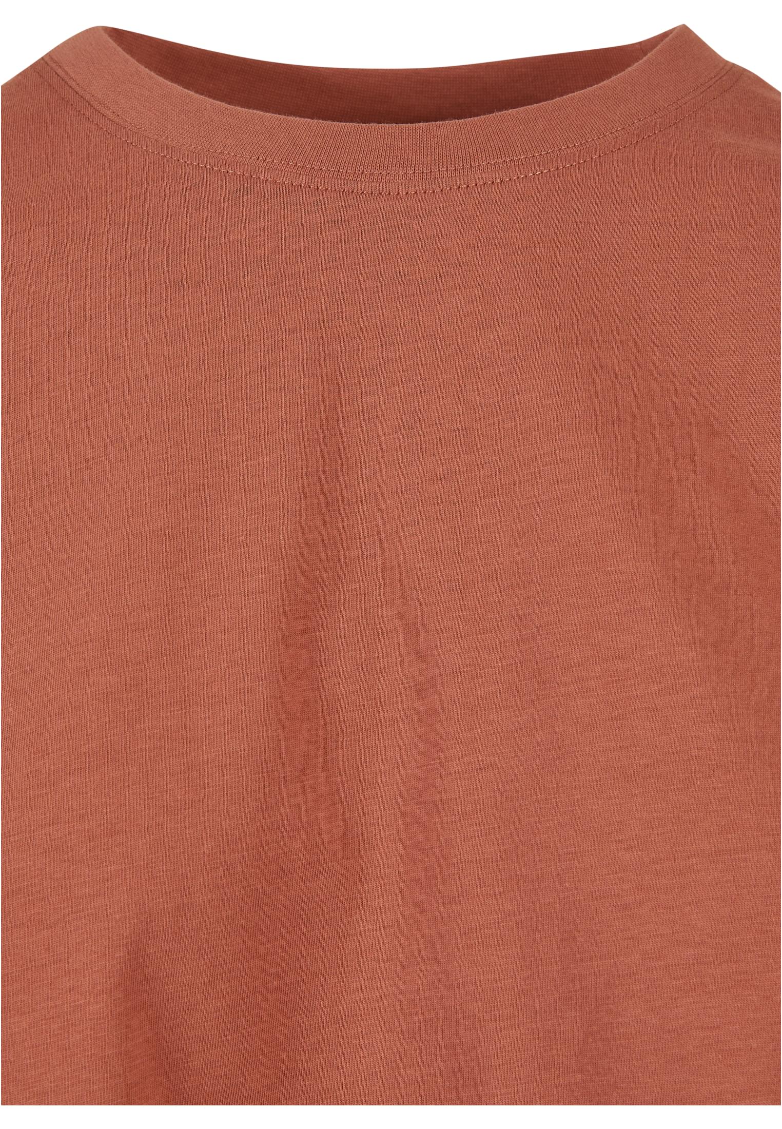 Ladies Short Oversized Tee | terracotta