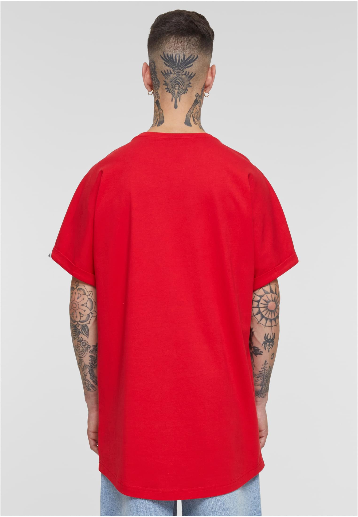 Long Shaped Turnup Tee | cityred