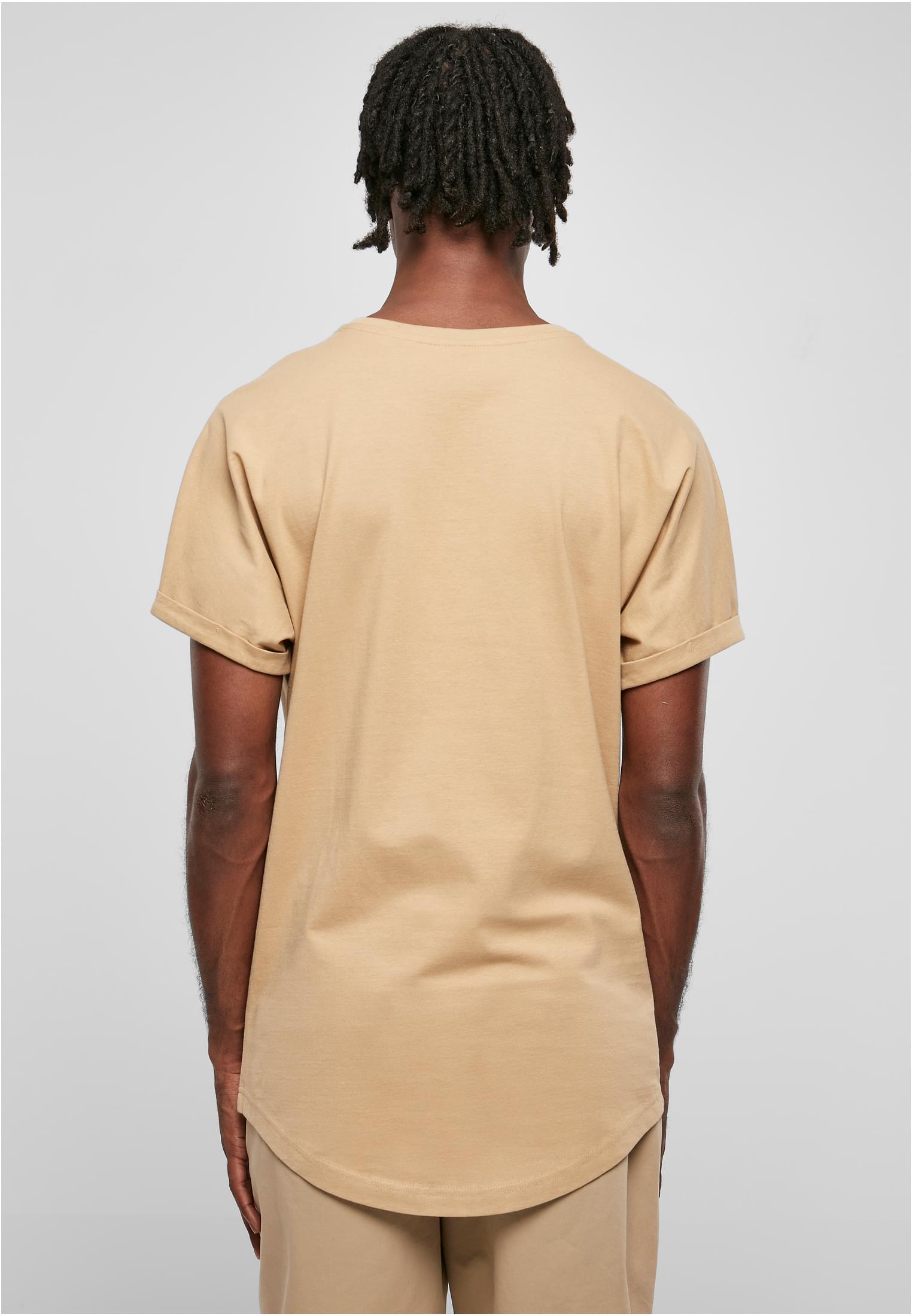 Long Shaped Turnup Tee | unionbeige