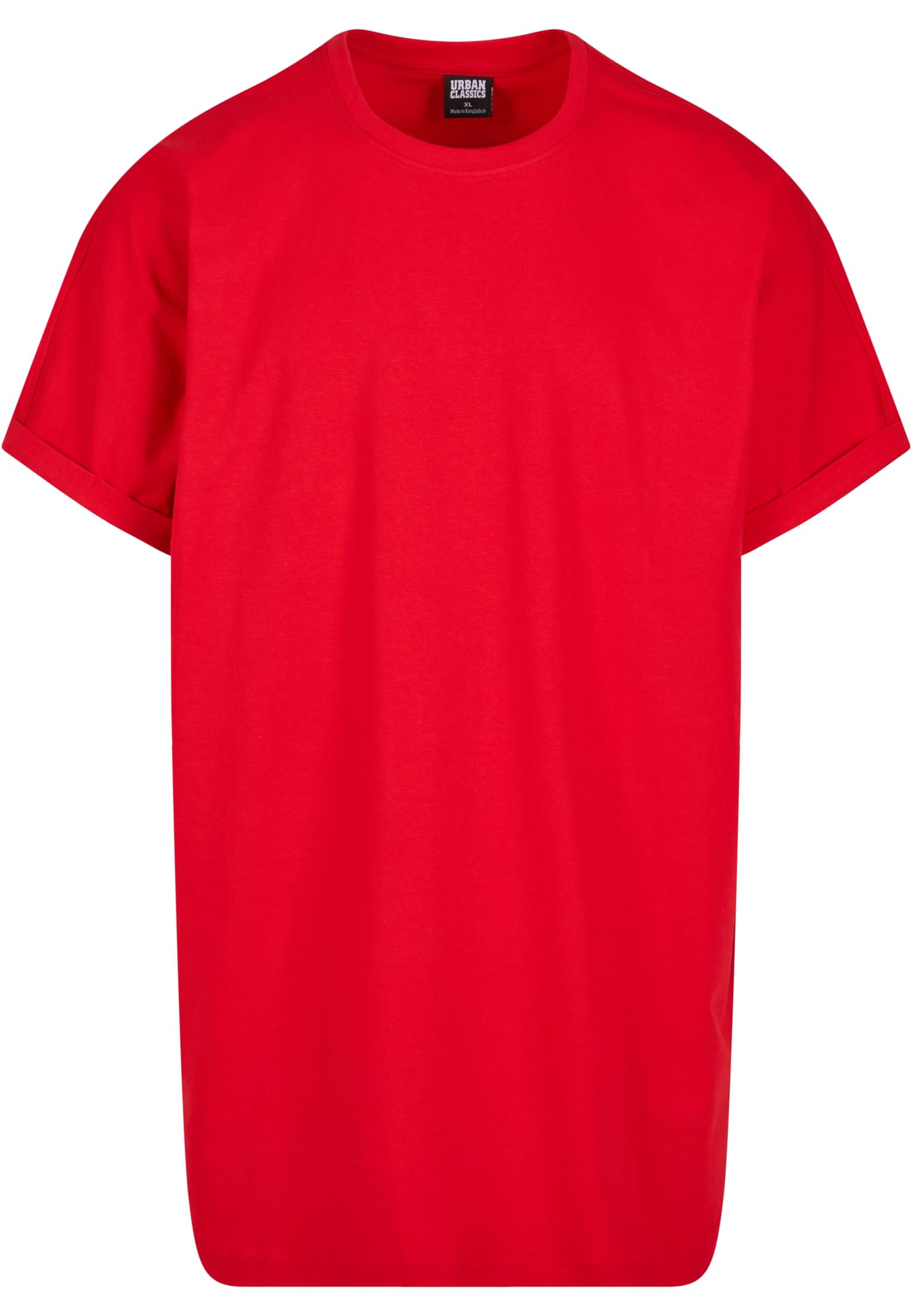 Long Shaped Turnup Tee | cityred