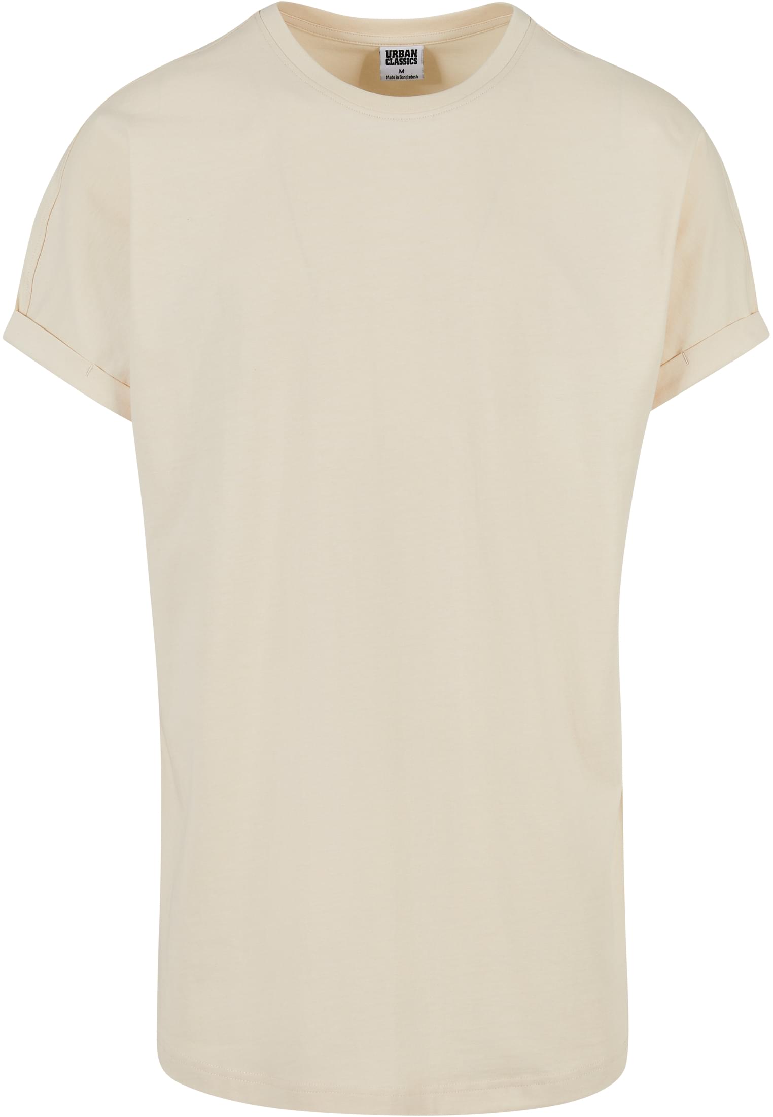 Long Shaped Turnup Tee | whitesand