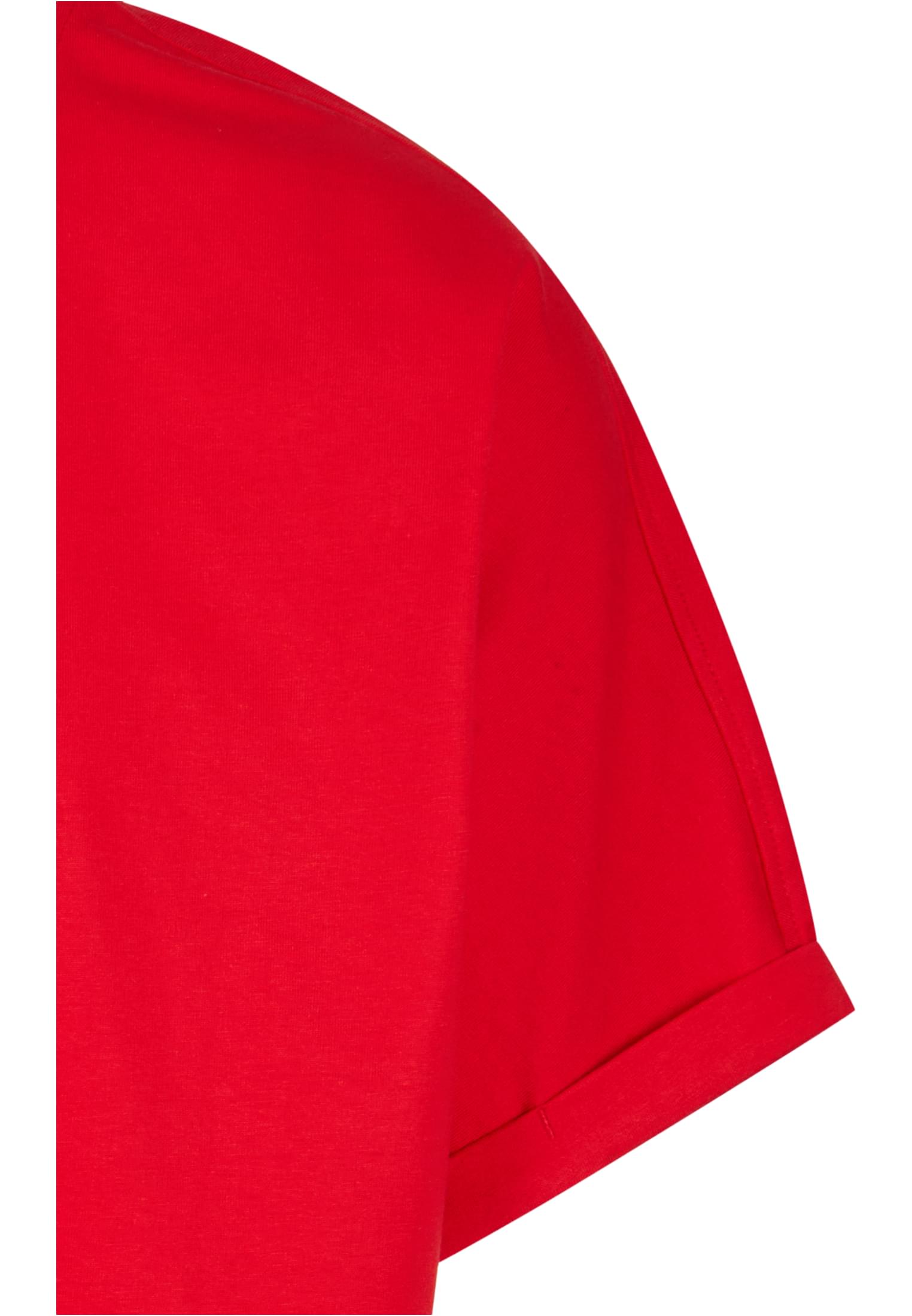 Long Shaped Turnup Tee | cityred