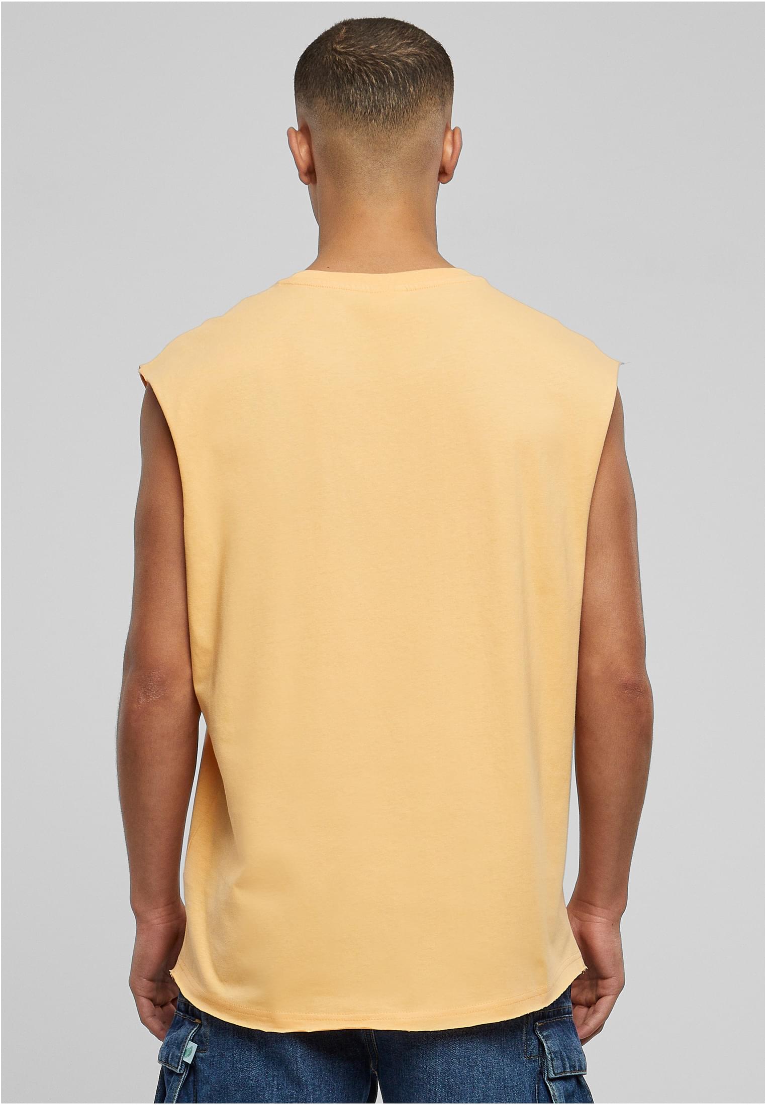 Open Edge Sleeveless Tee | paleorange