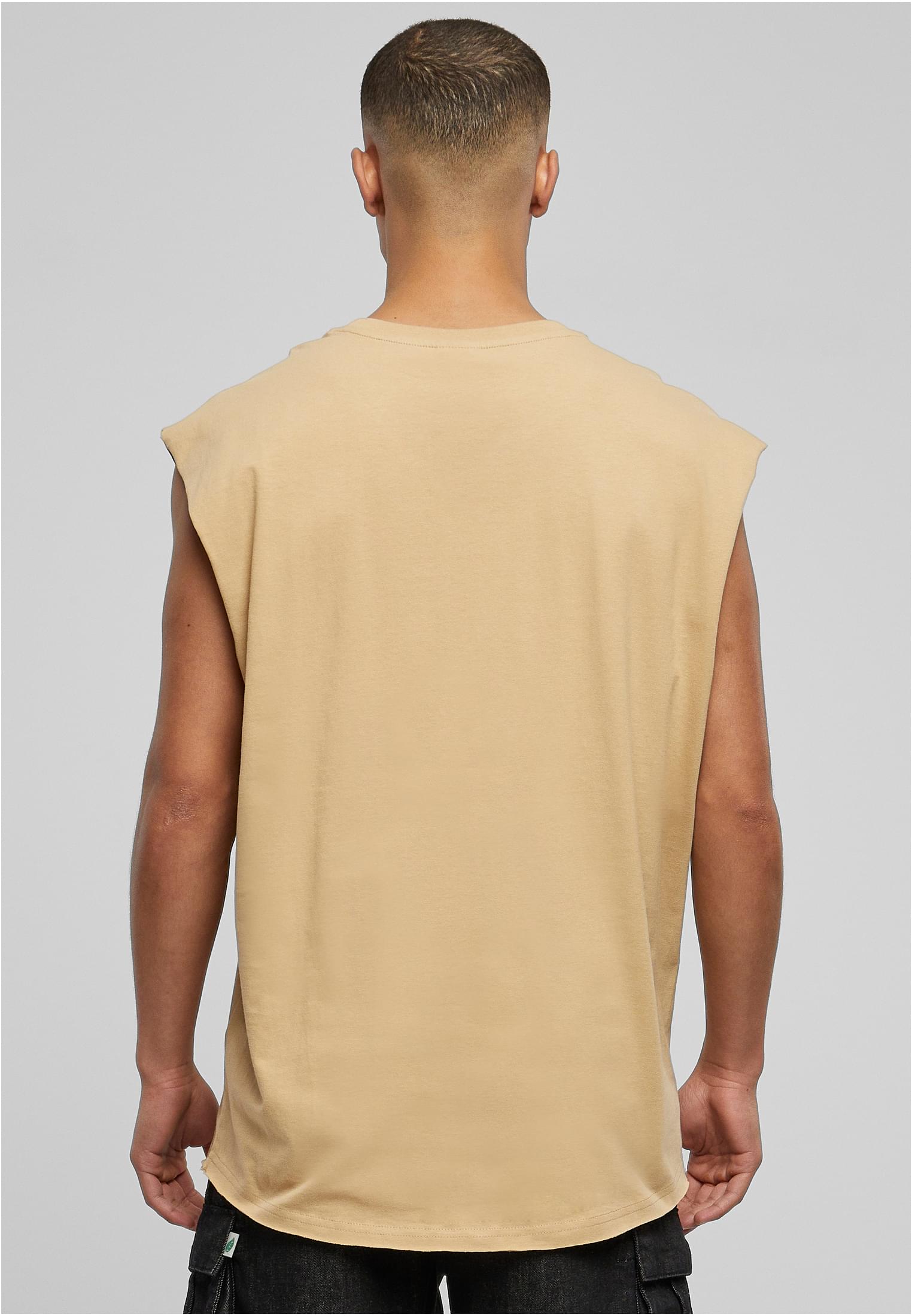 Open Edge Sleeveless Tee | unionbeige