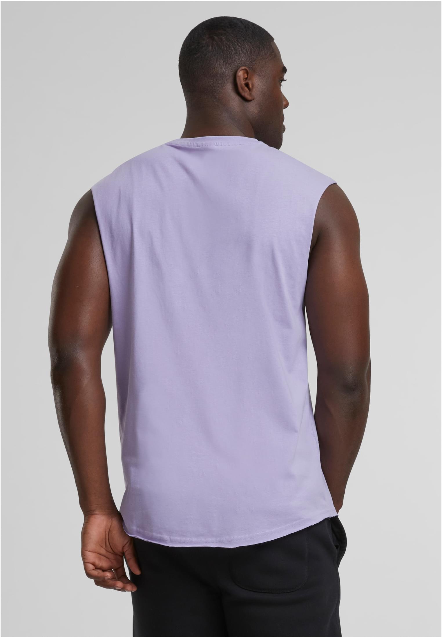 Open Edge Sleeveless Tee | dustylilac