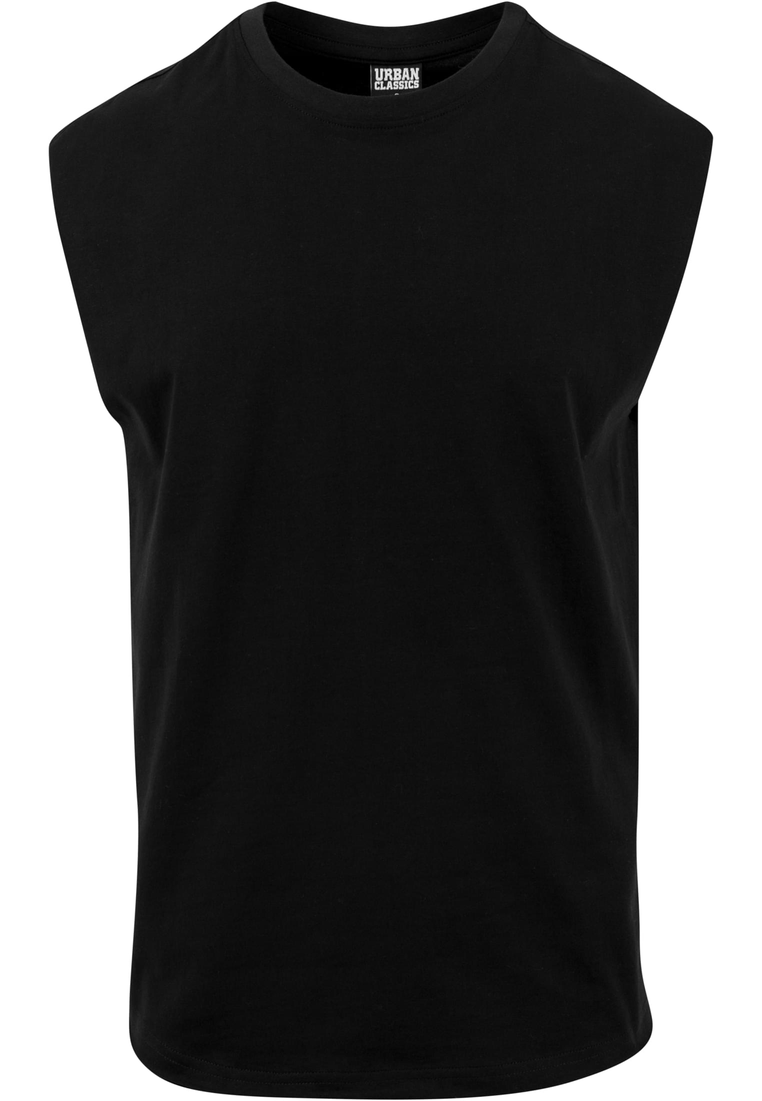 Open Edge Sleeveless Tee | black