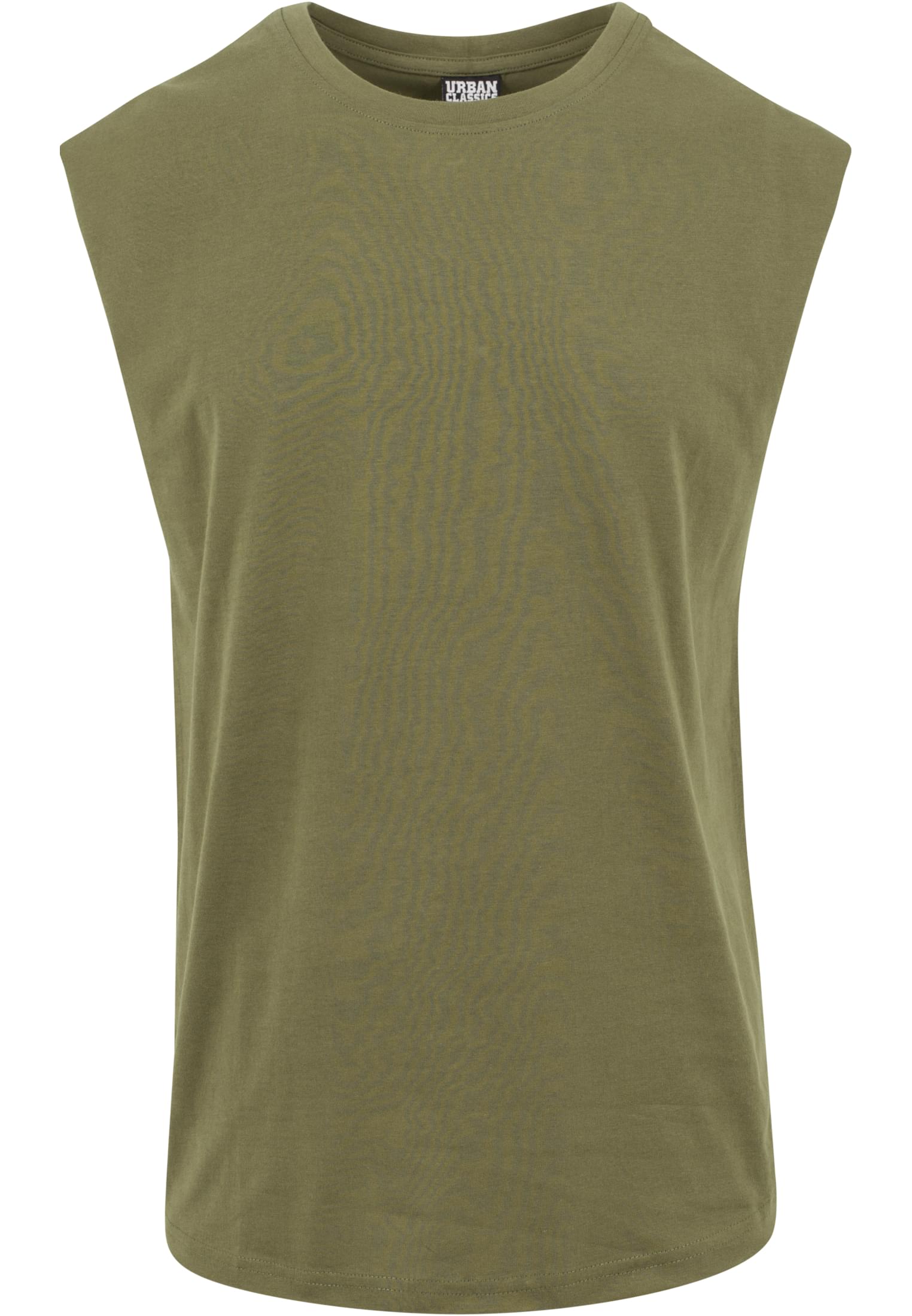 Open Edge Sleeveless Tee | olive