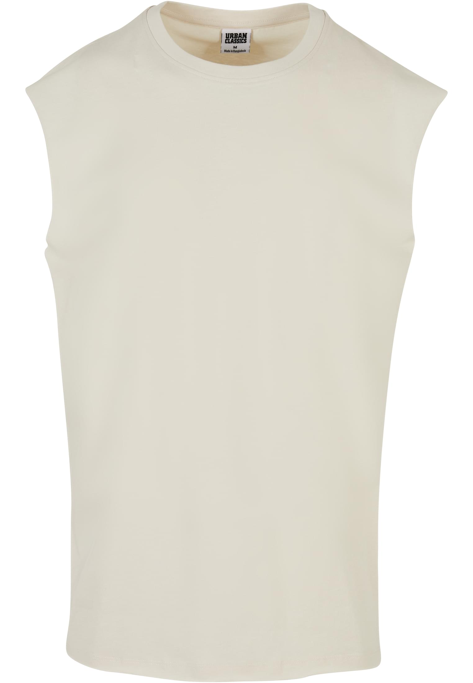 Open Edge Sleeveless Tee | whitesand