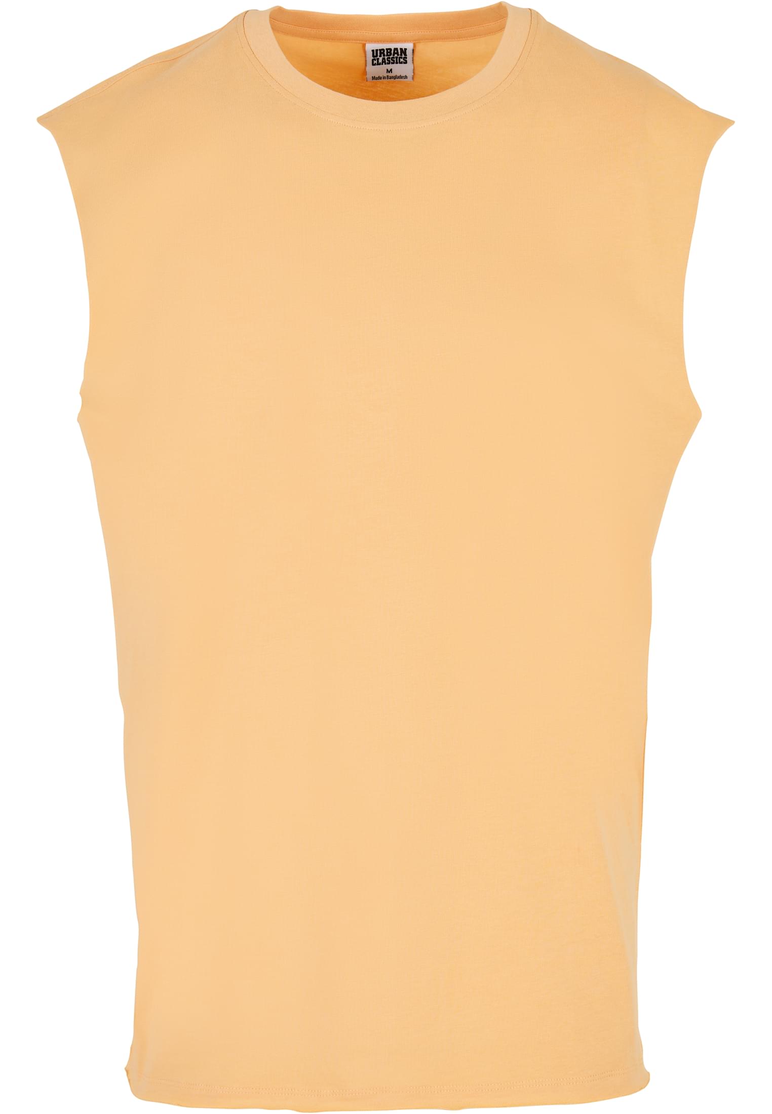 Open Edge Sleeveless Tee | paleorange