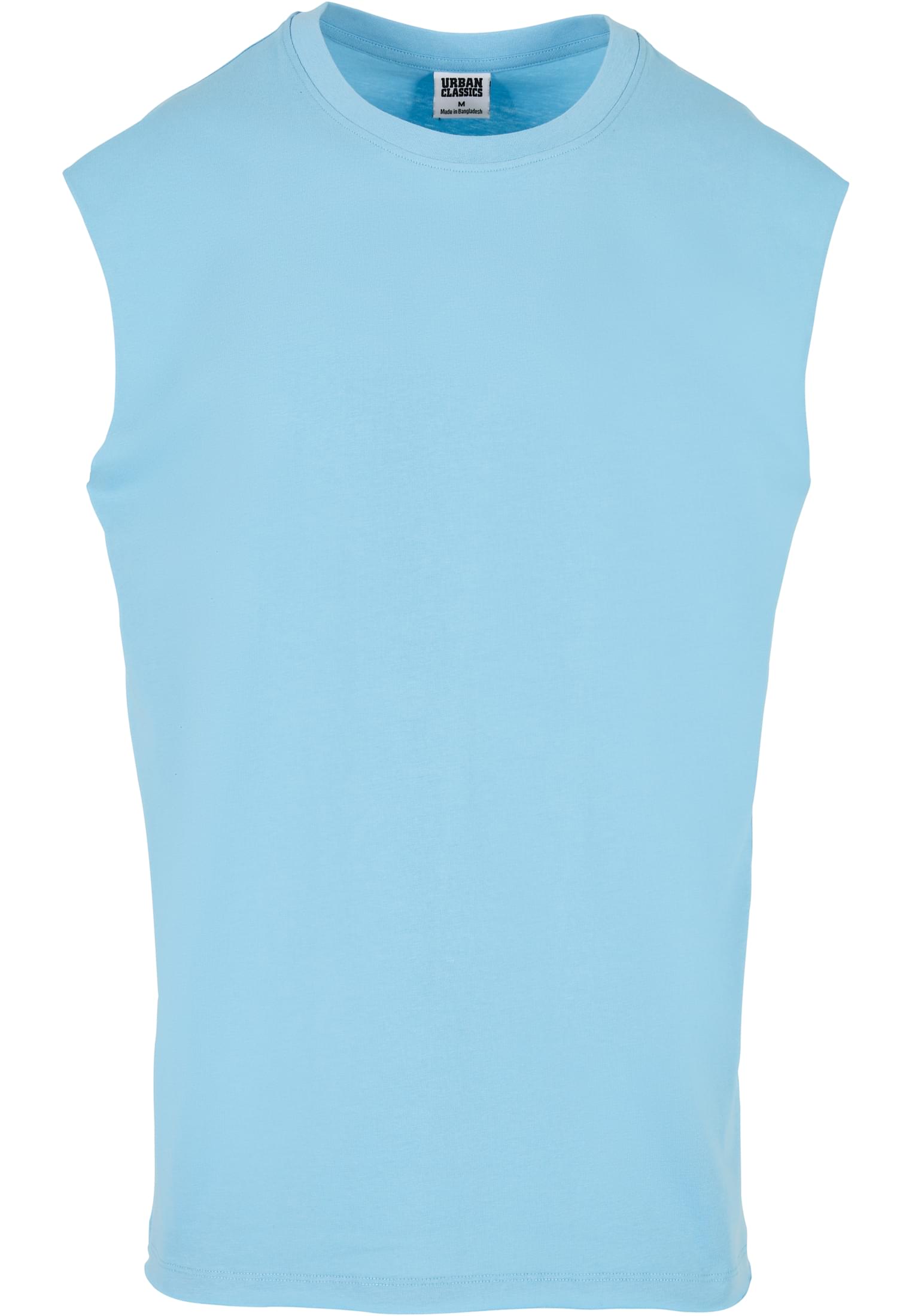 Open Edge Sleeveless Tee | balticblue