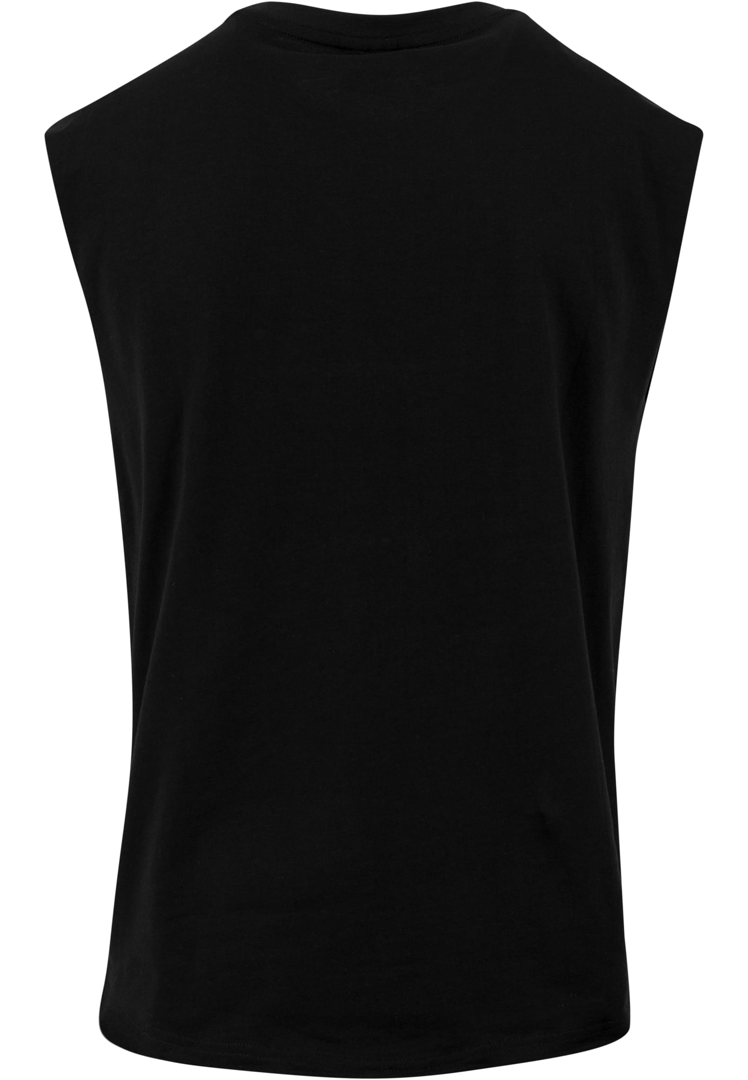 Open Edge Sleeveless Tee | black