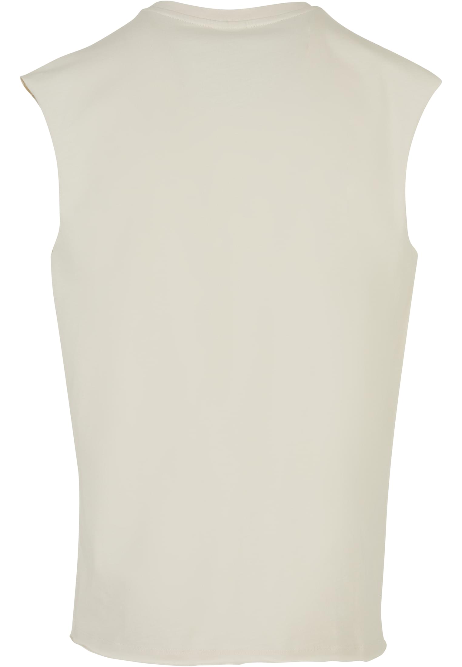 Open Edge Sleeveless Tee | whitesand