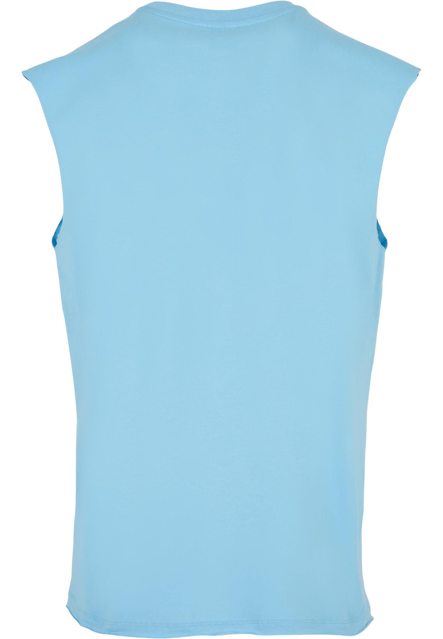 Open Edge Sleeveless Tee | balticblue