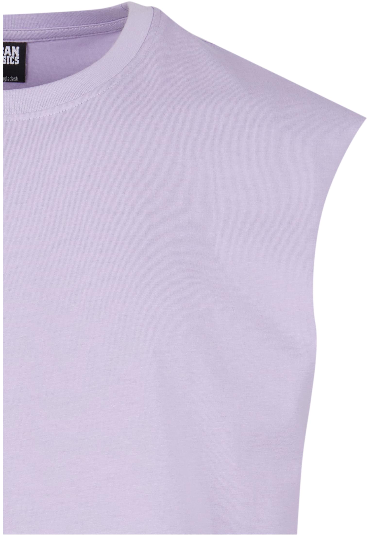 Open Edge Sleeveless Tee | dustylilac