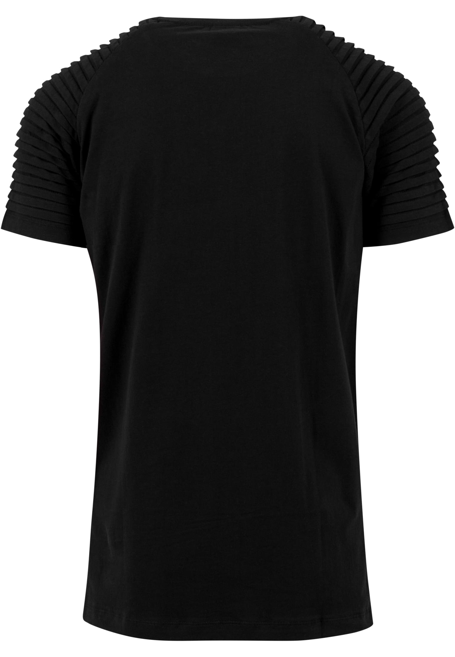 Pleat Raglan Tee | black