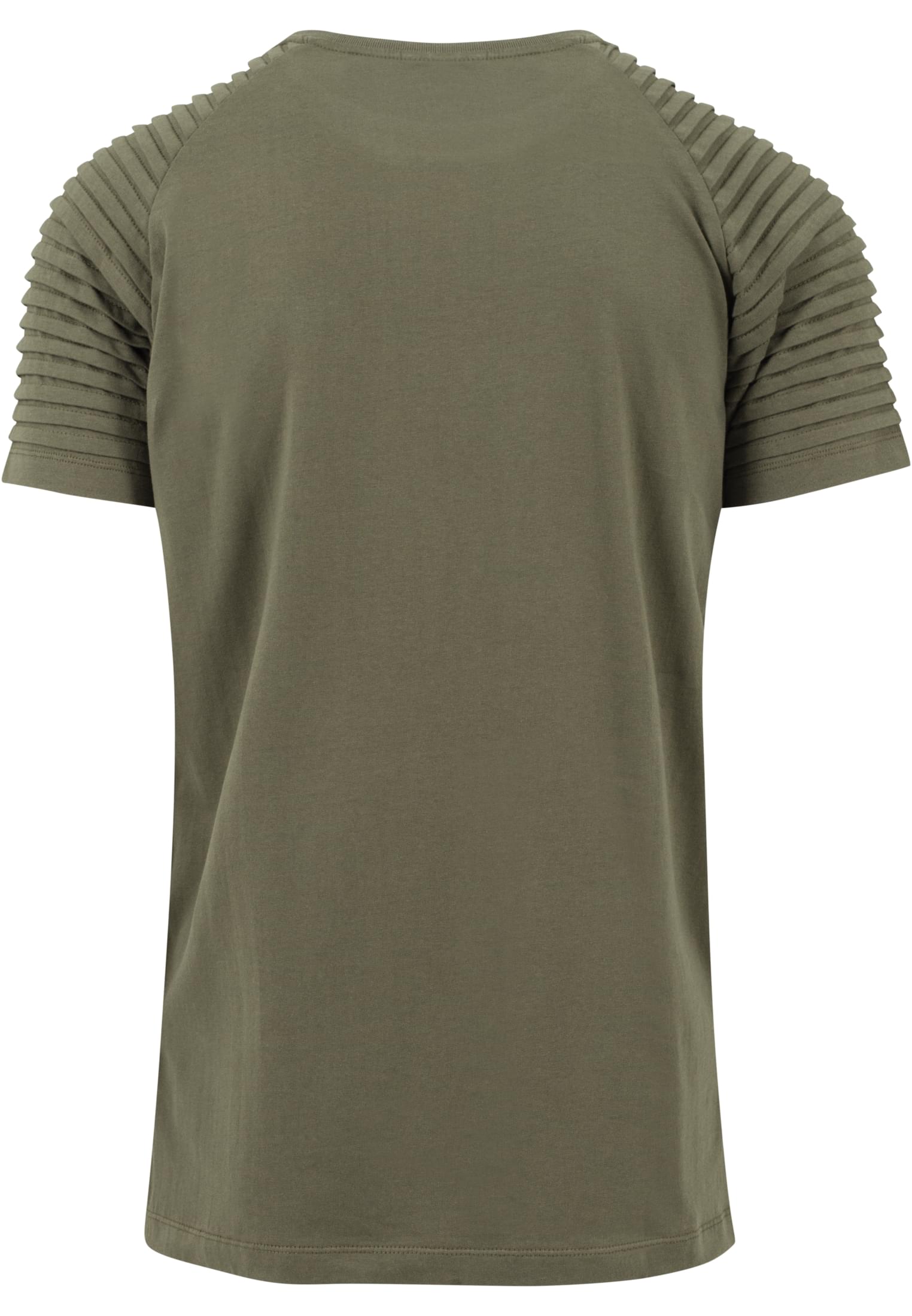 Pleat Raglan Tee | olive