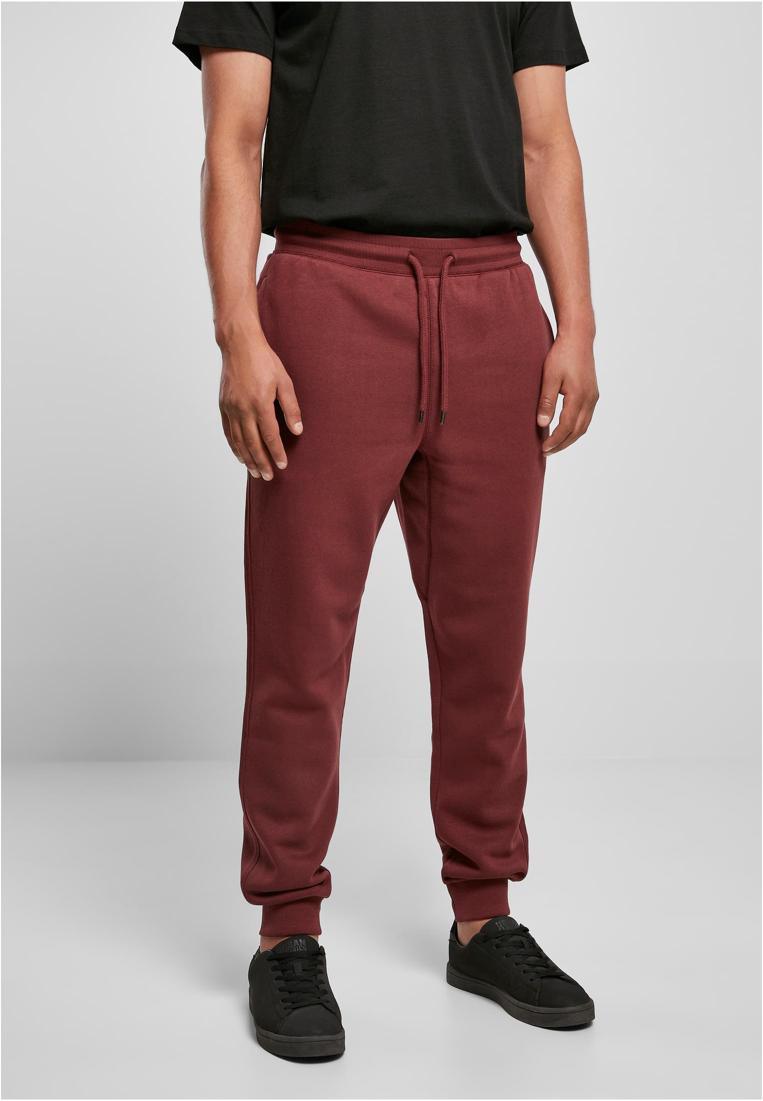 Basic Sweatpants | cherry