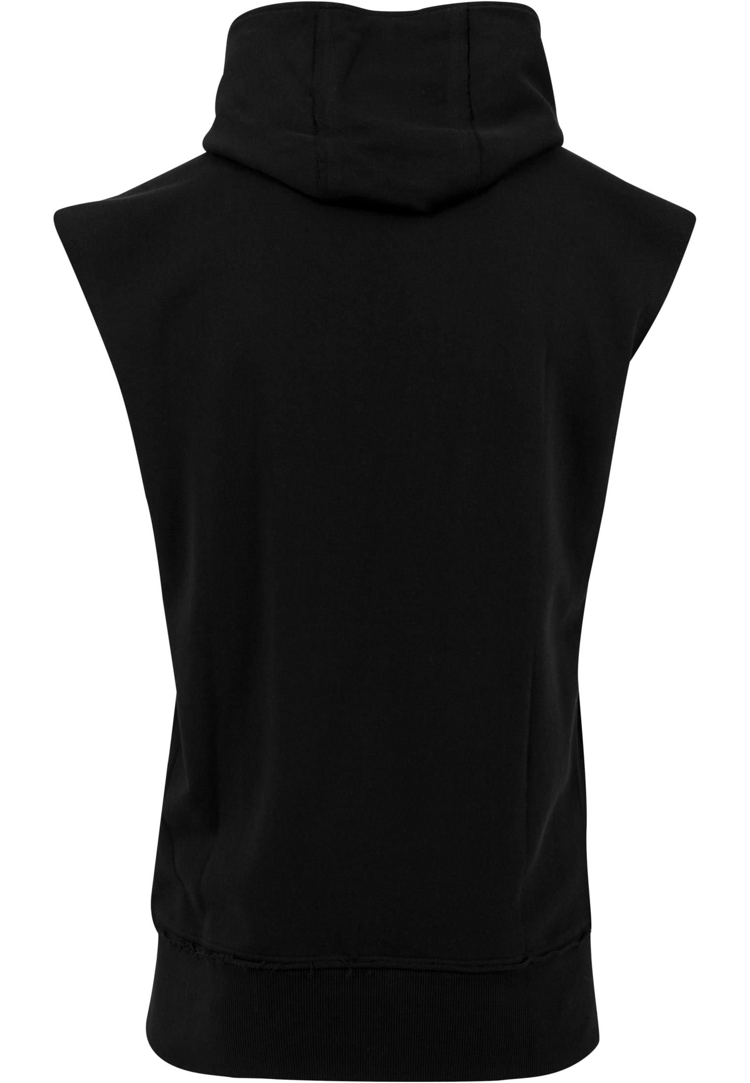 Open Edge Sleeveless Hoody | black