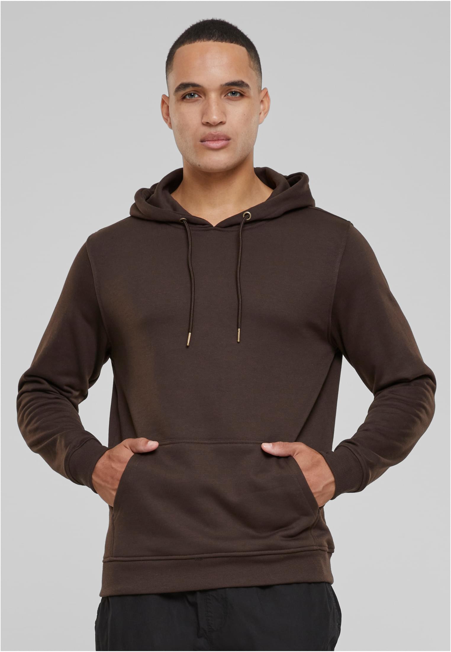 Basic Sweat Hoody | brown