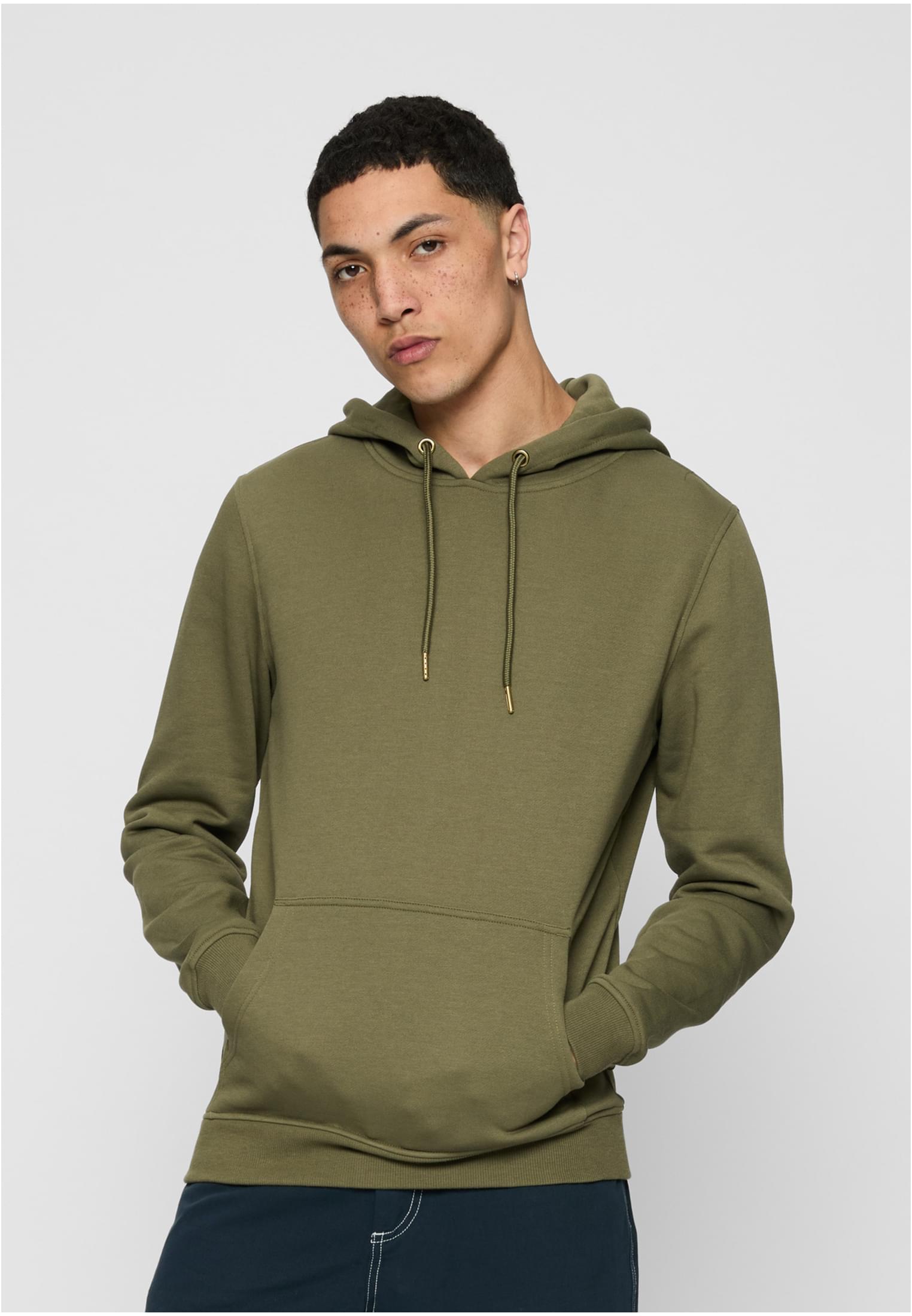 Basic Sweat Hoody | olive