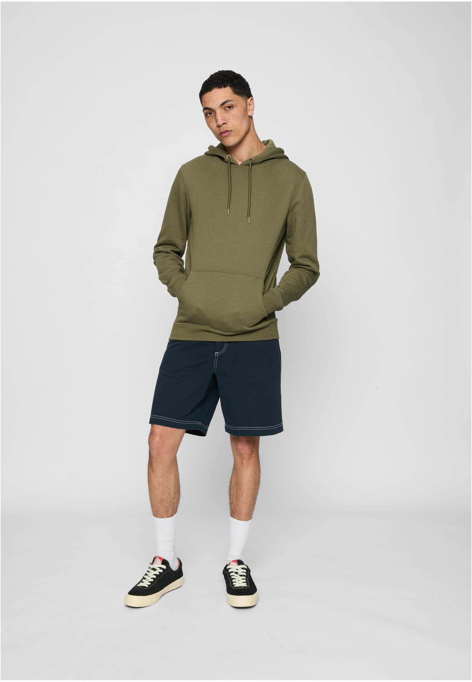 Basic Sweat Hoody | olive