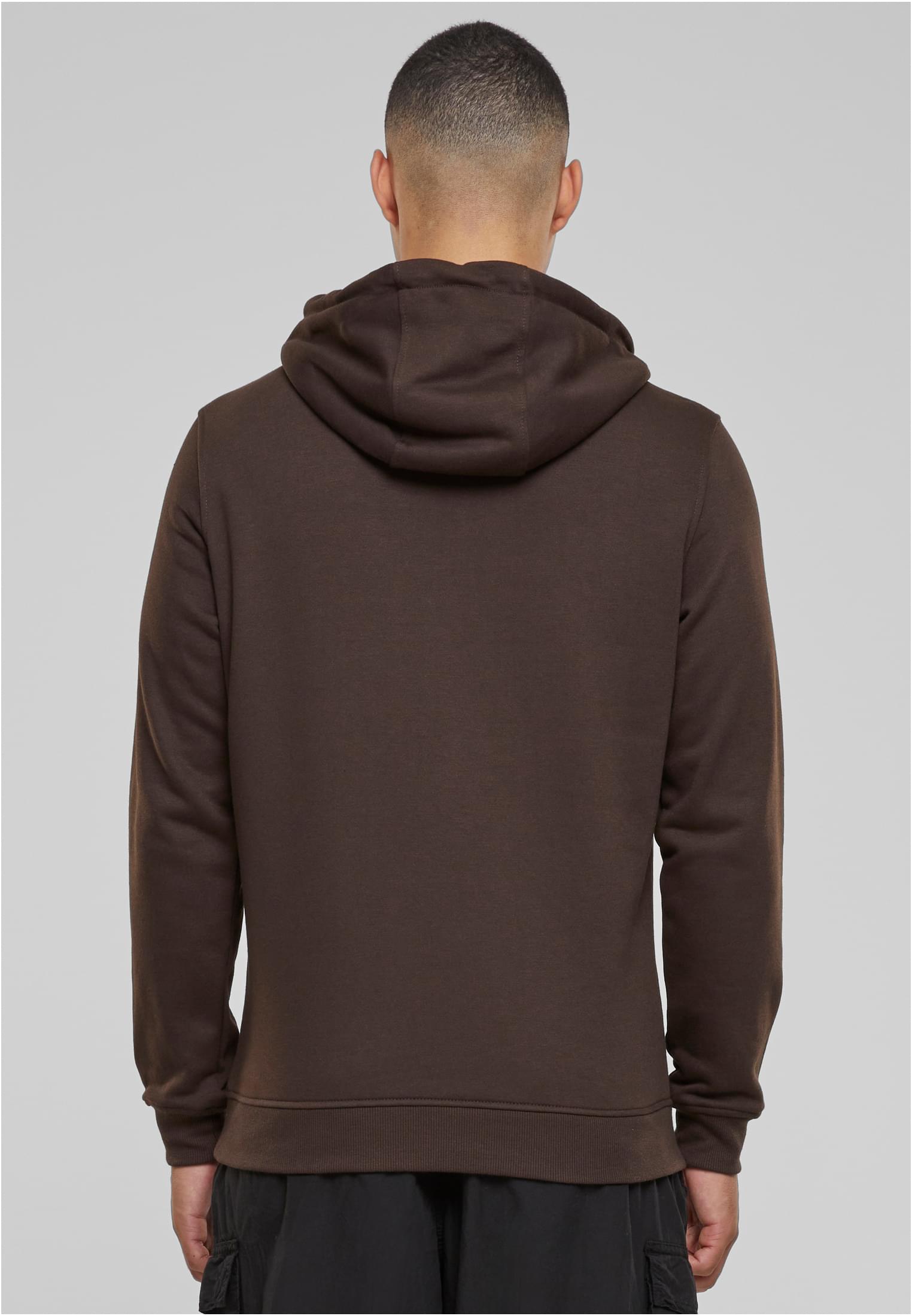 Basic Sweat Hoody | brown