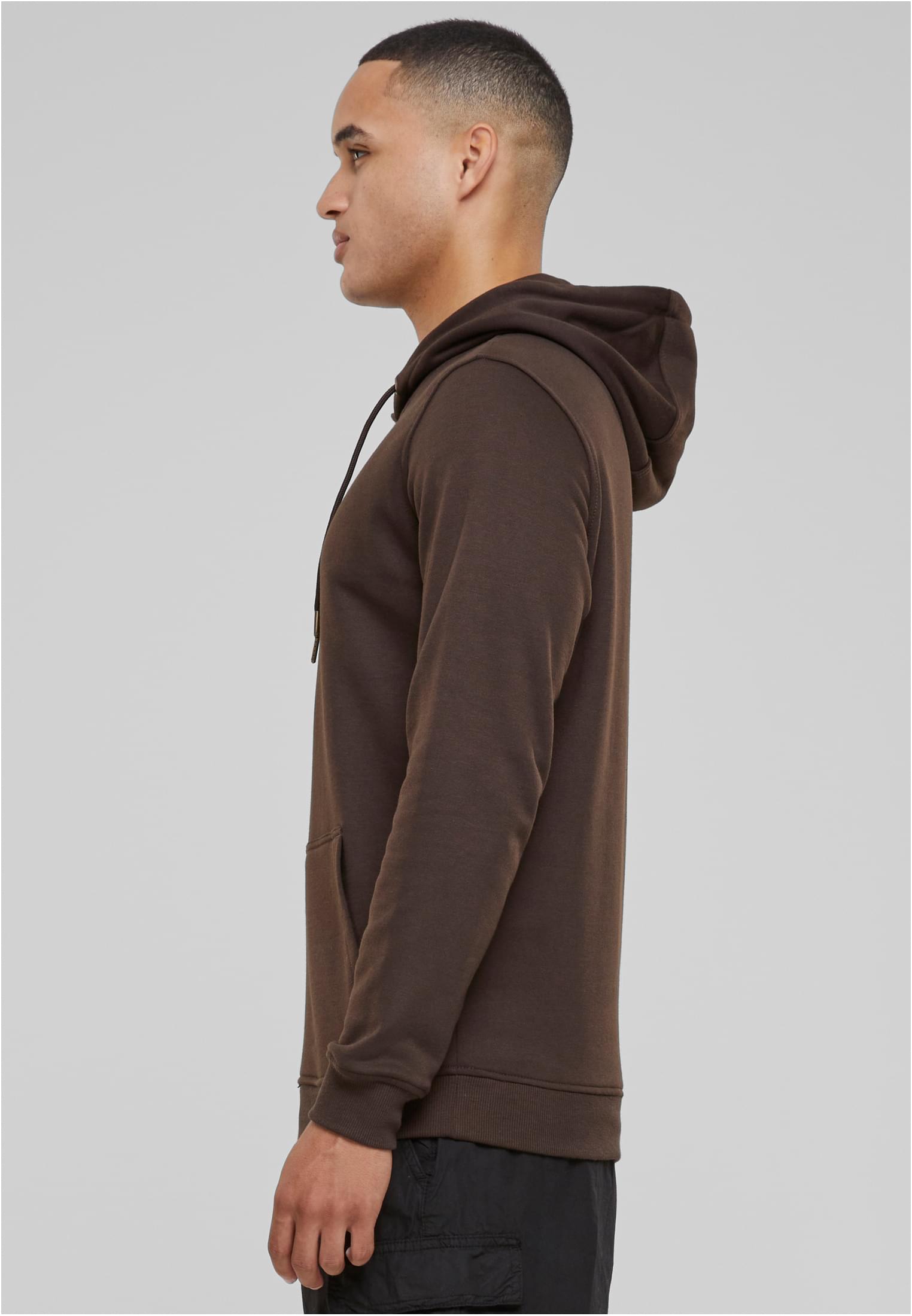 Basic Sweat Hoody | brown