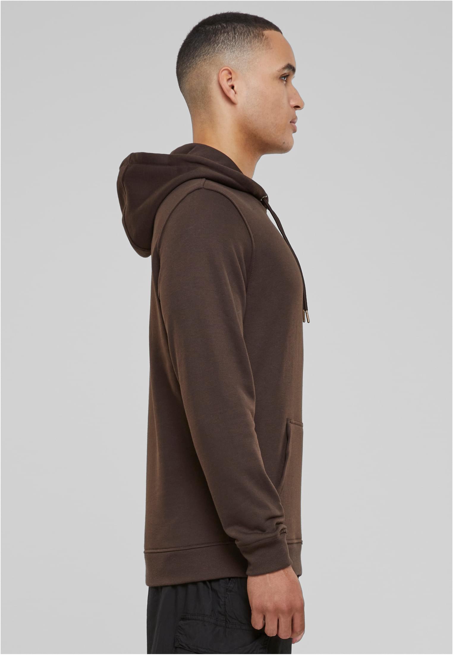 Basic Sweat Hoody | brown