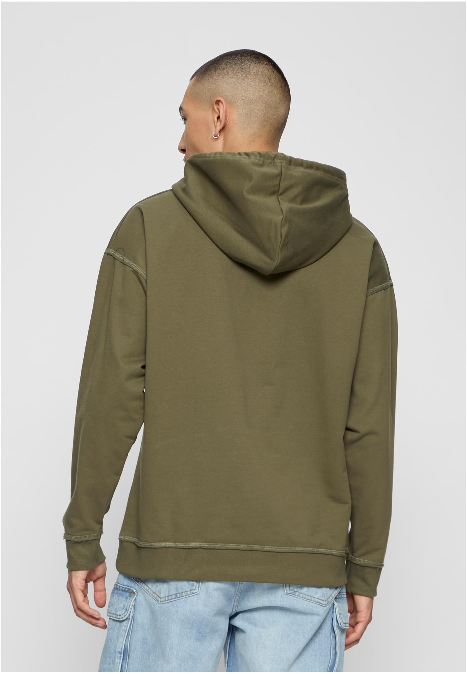 Oversized Sweat Hoody | olive