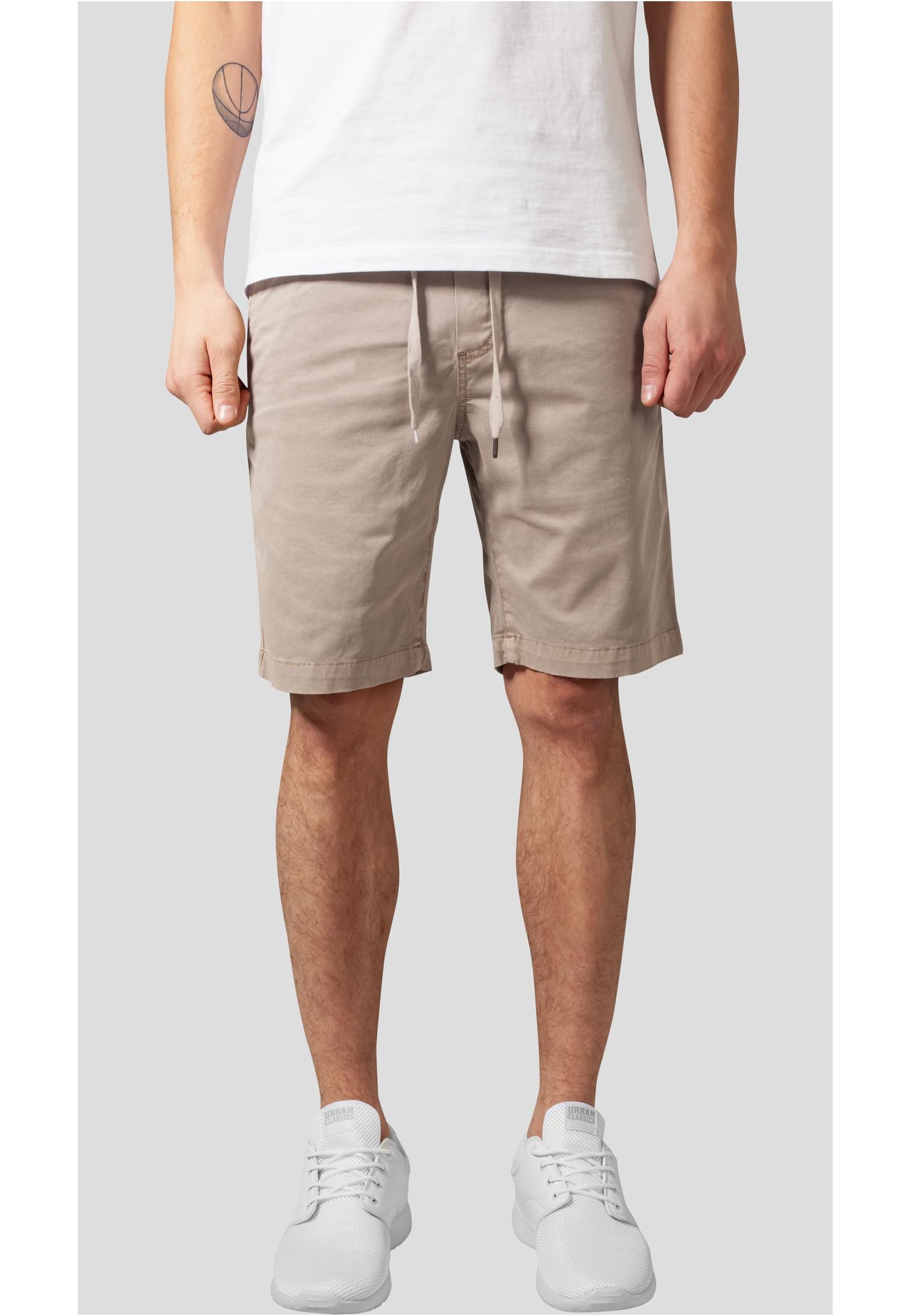 Stretch Twill Joggshorts | sand