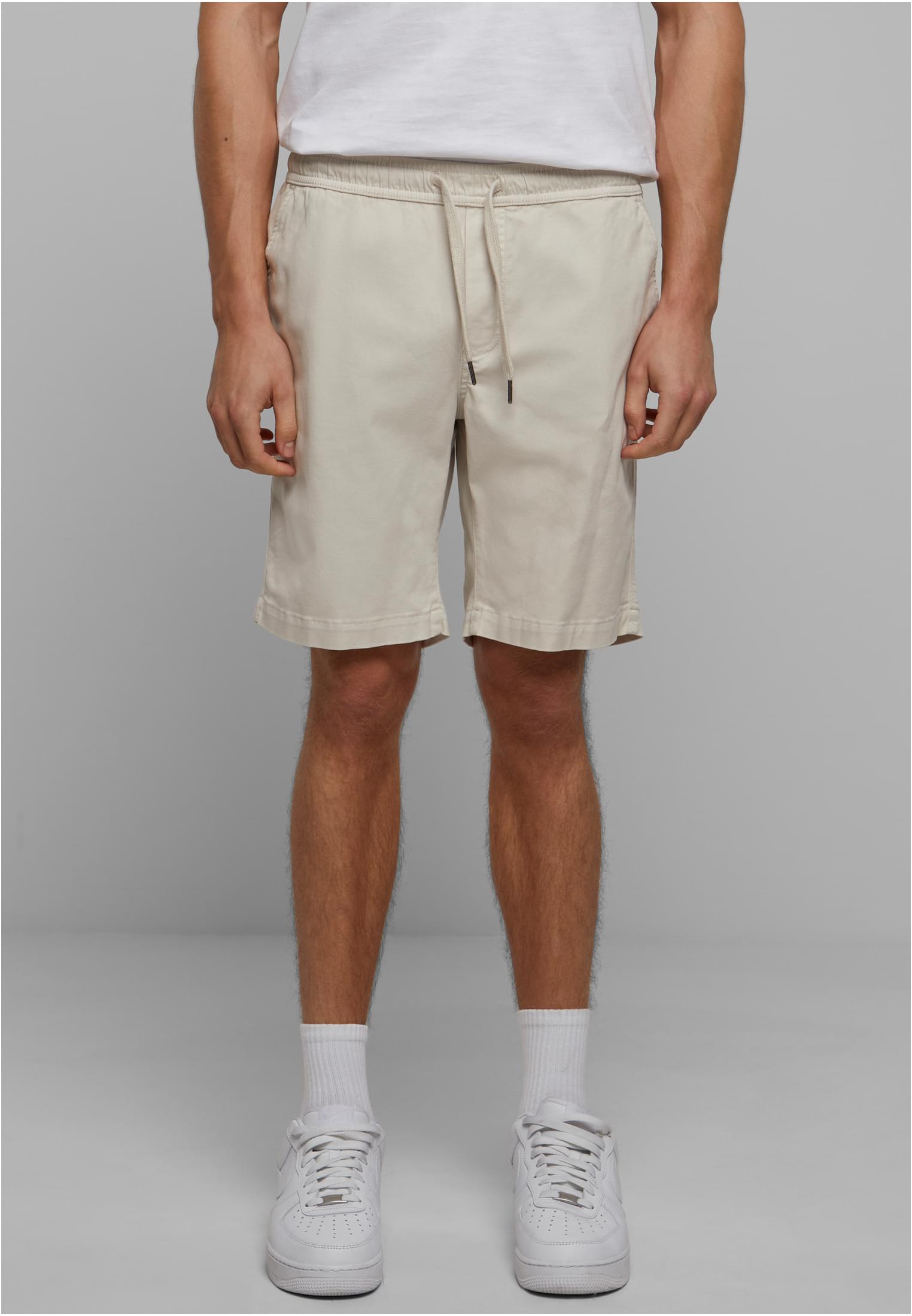 Stretch Twill Joggshorts | cloud