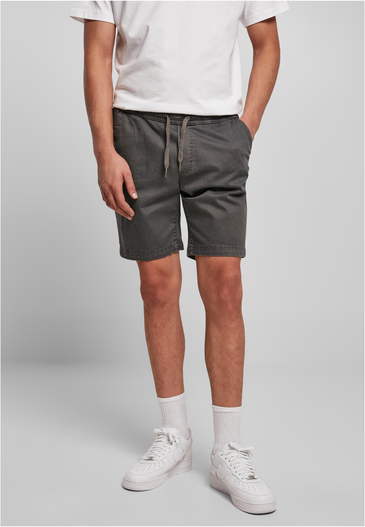 Stretch Twill Joggshorts | darkshadow