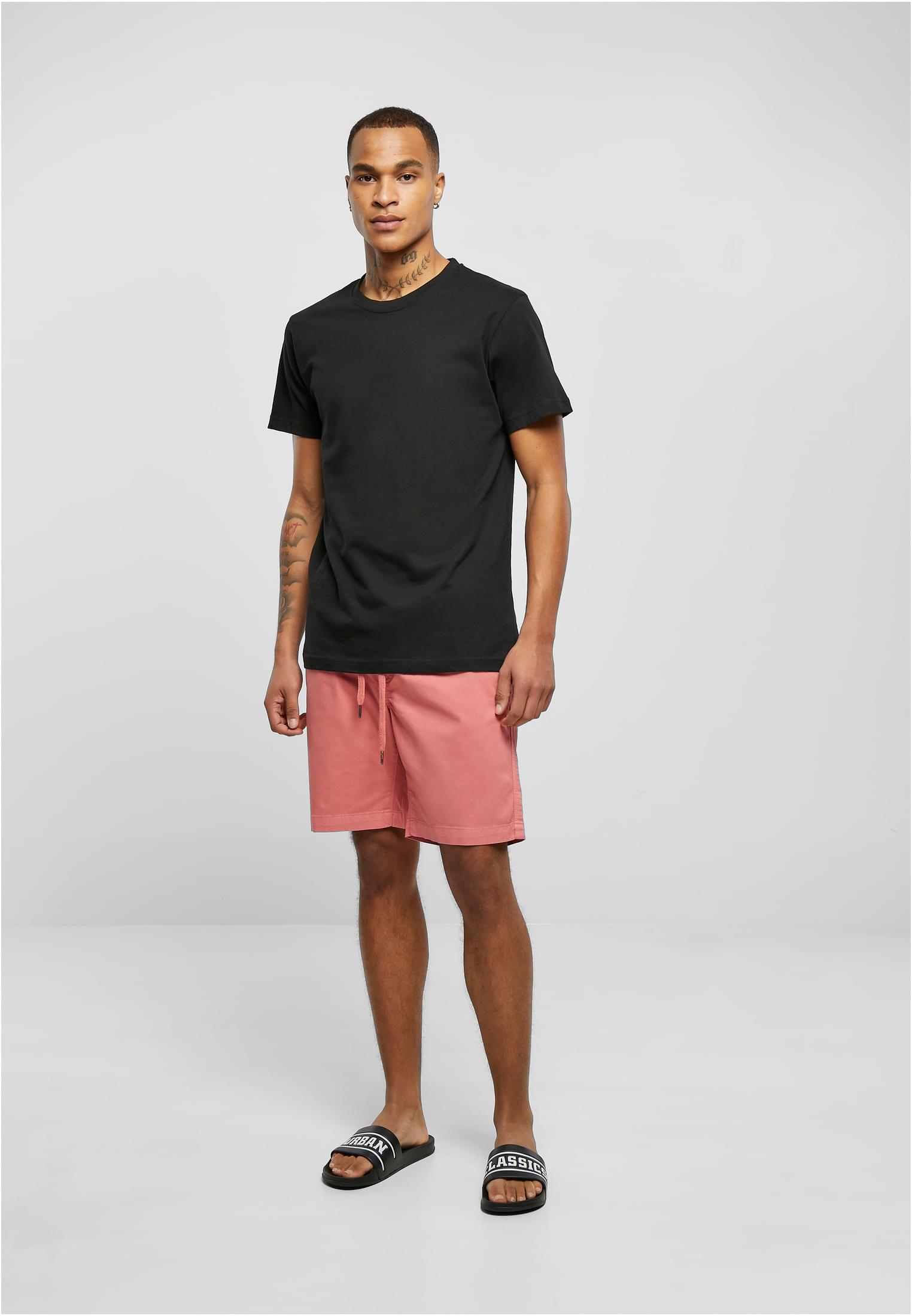 Stretch Twill Joggshorts | palepink