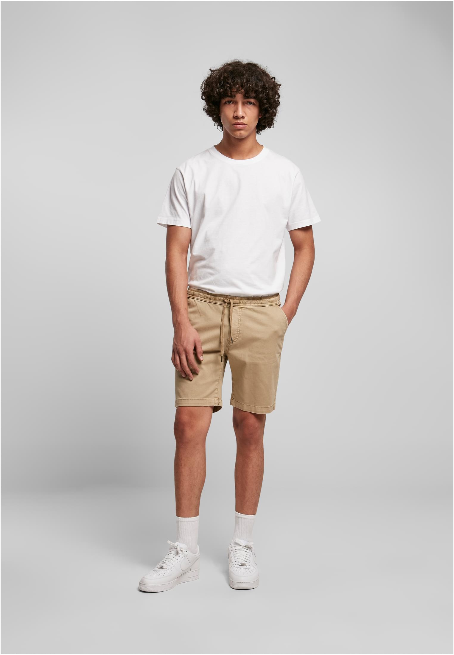 Stretch Twill Joggshorts | unionbeige