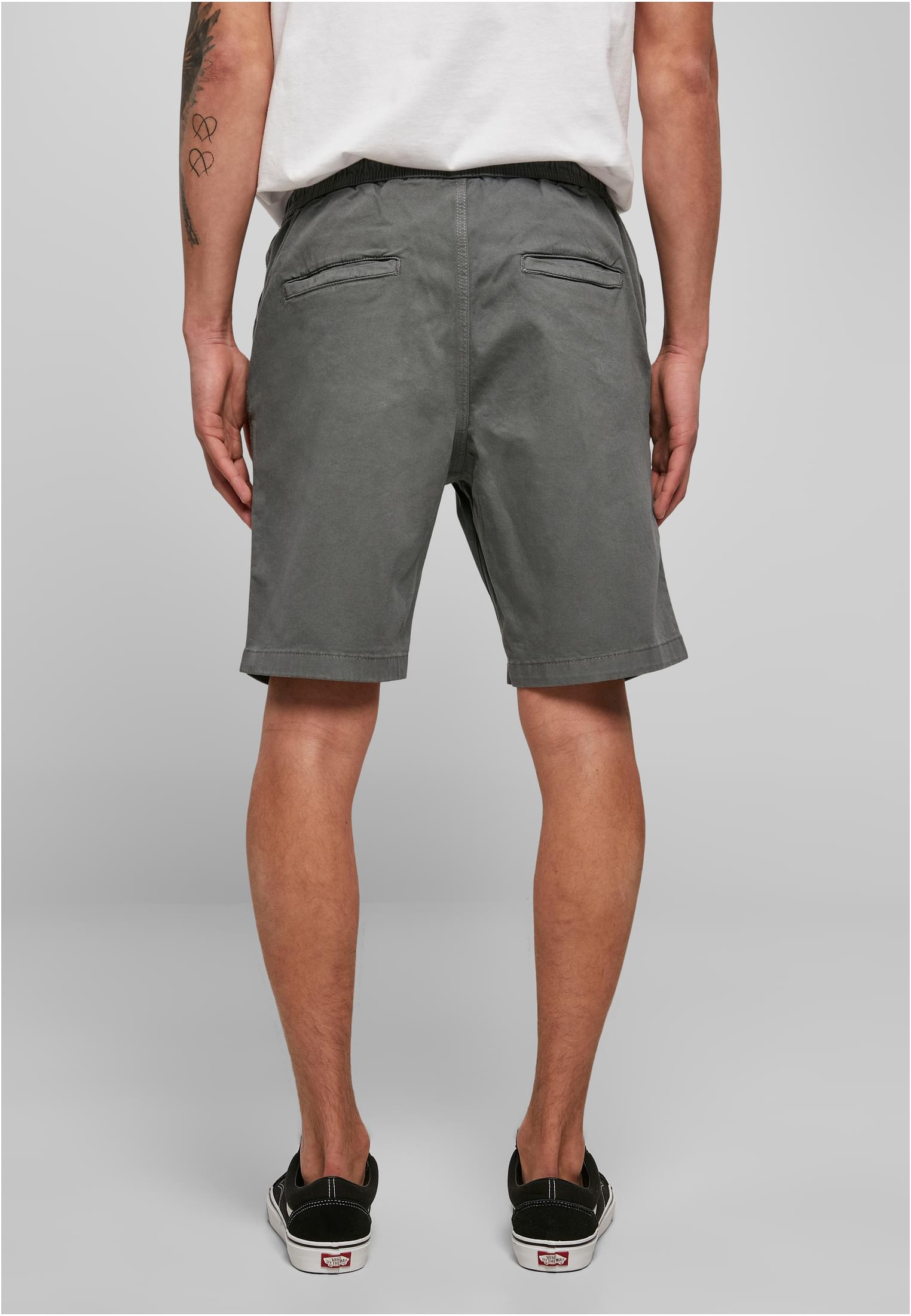 Stretch Twill Joggshorts | lightasphalt