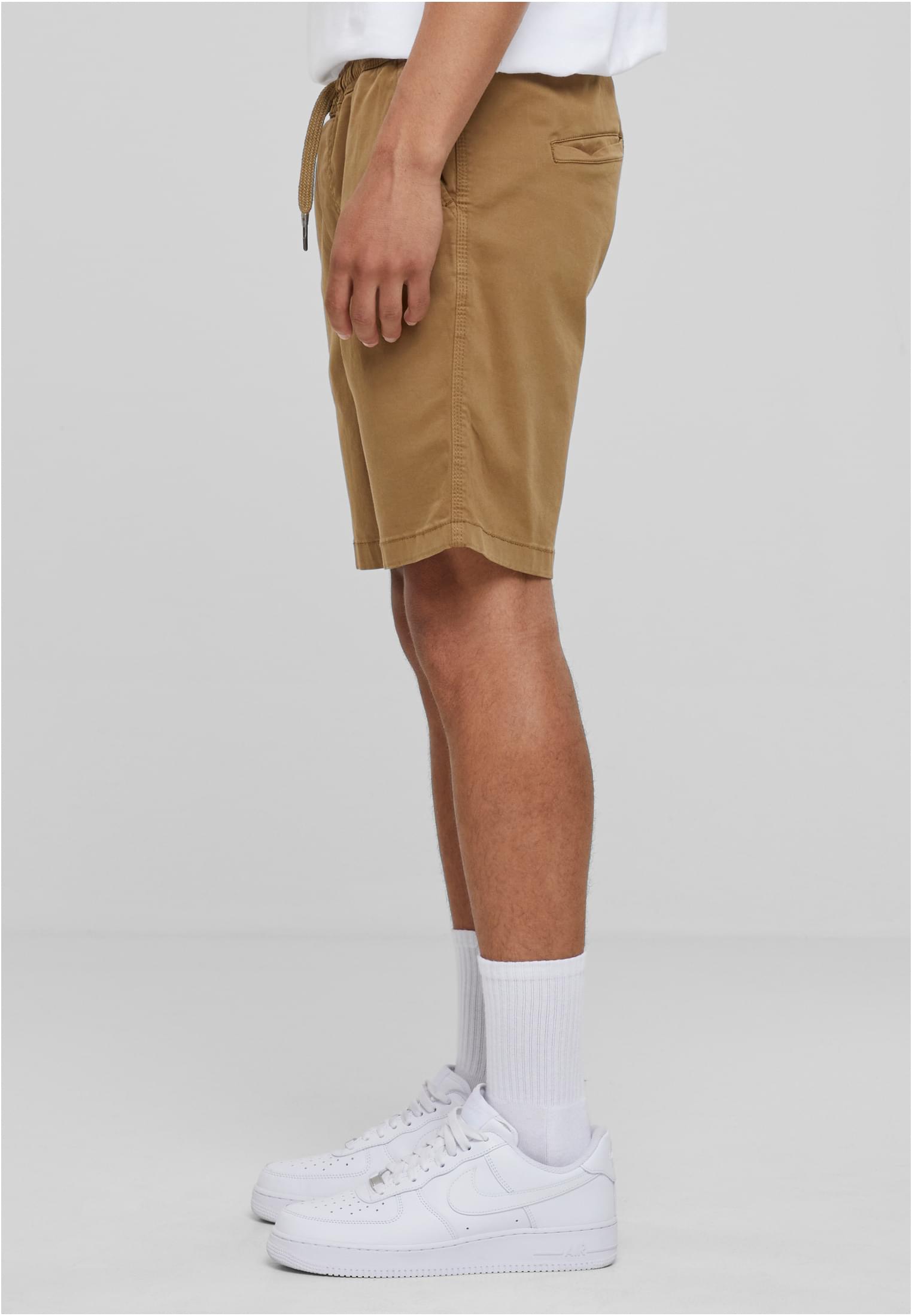 Stretch Twill Joggshorts | darksand