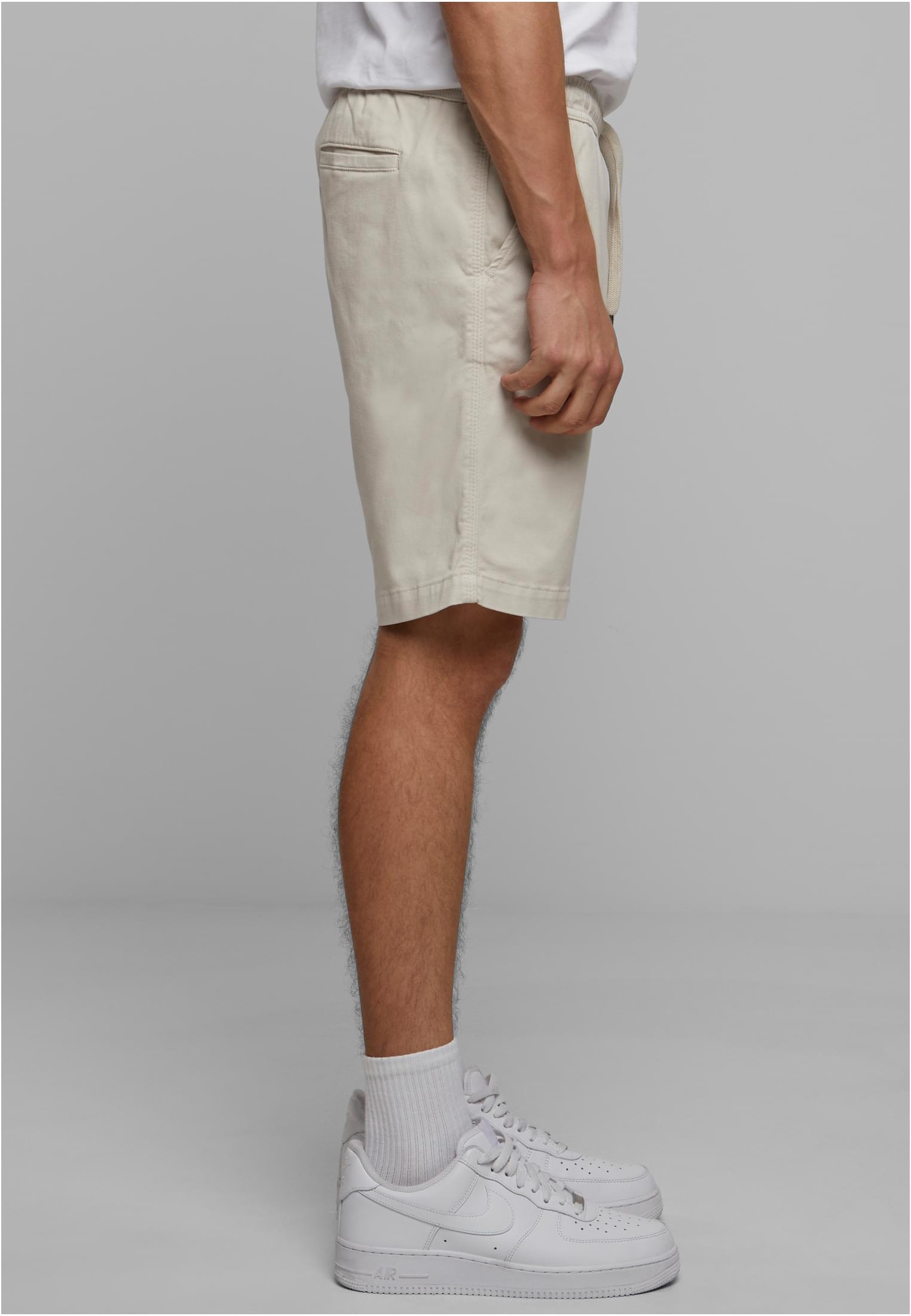 Stretch Twill Joggshorts | cloud