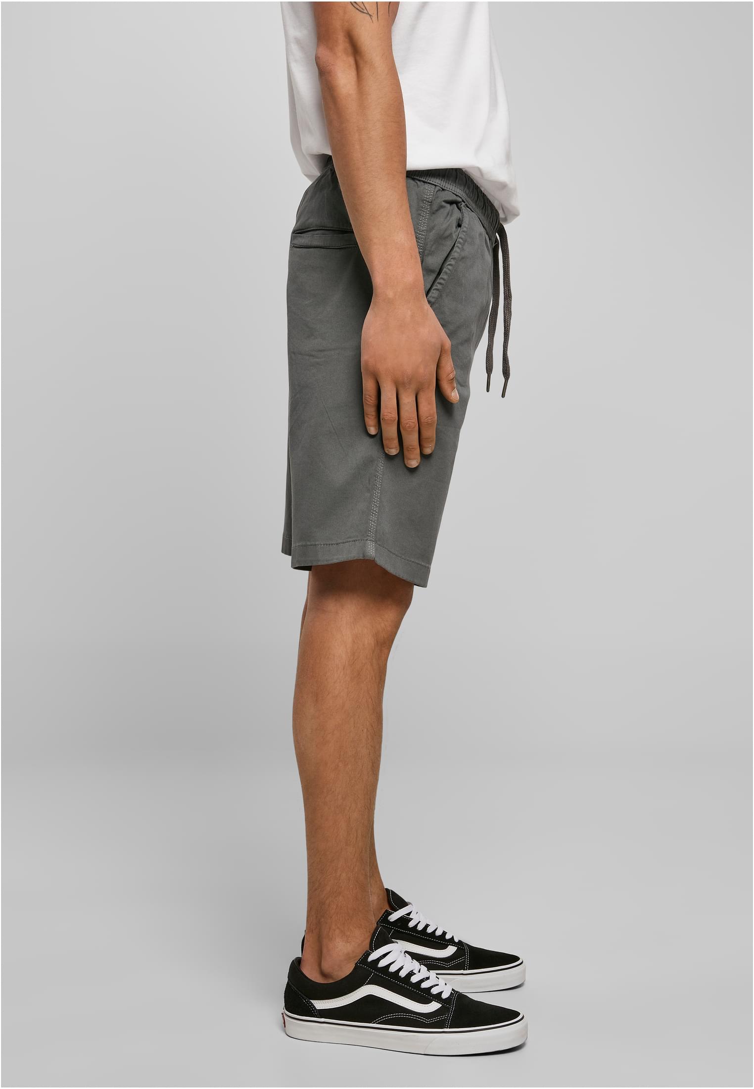 Stretch Twill Joggshorts | lightasphalt