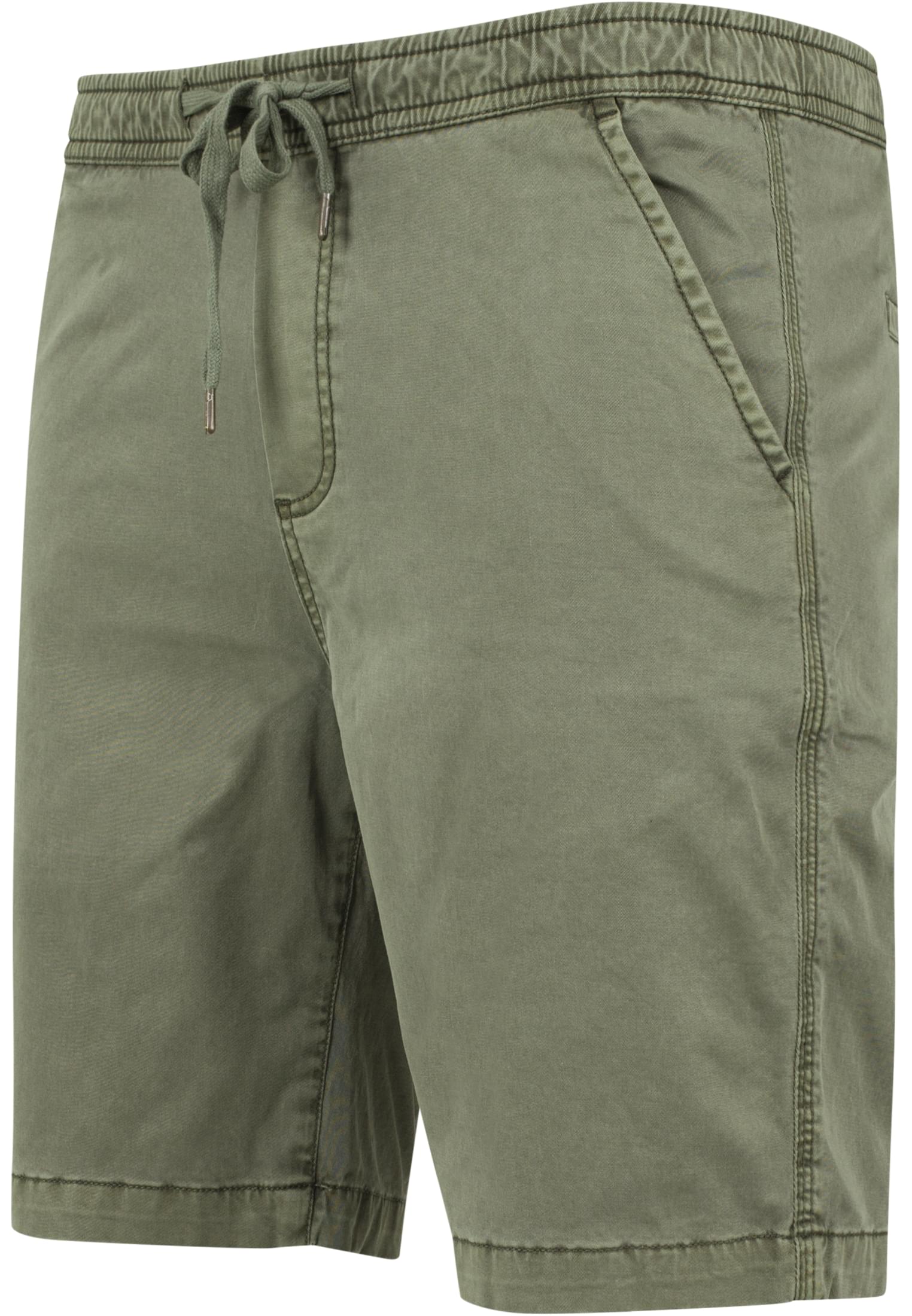 Stretch Twill Joggshorts | olive