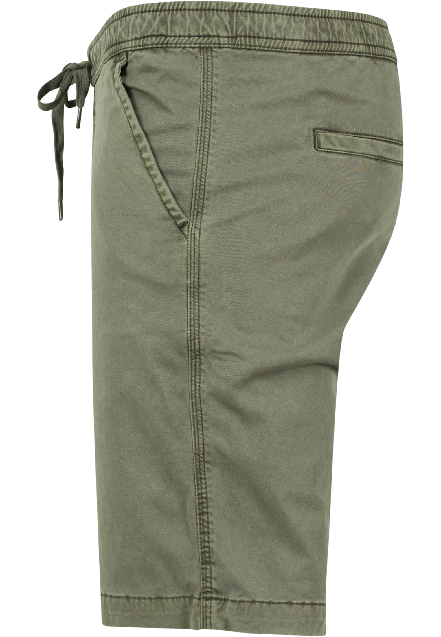 Stretch Twill Joggshorts | olive