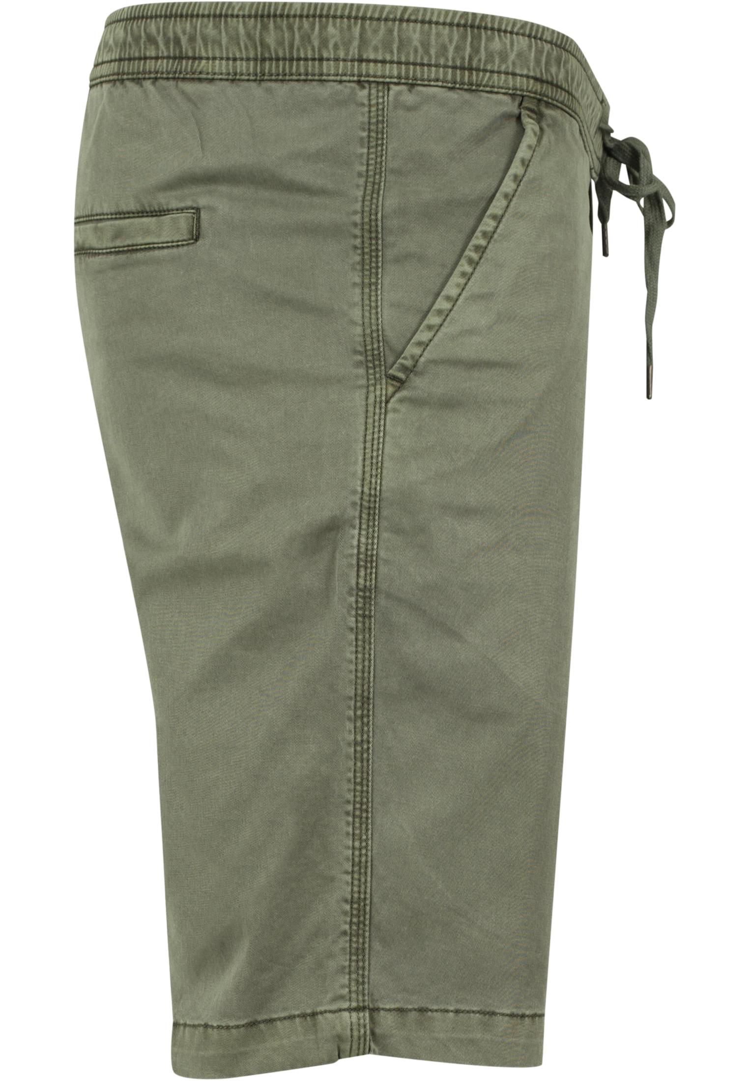 Stretch Twill Joggshorts | olive