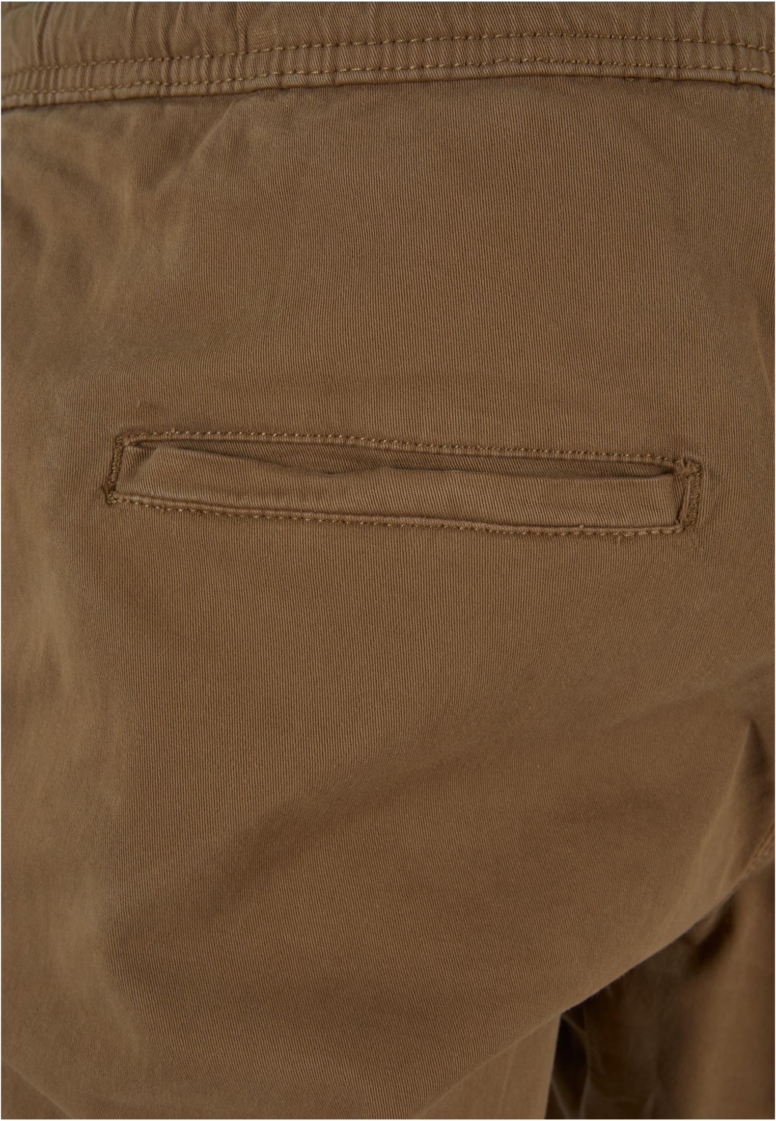 Stretch Twill Joggshorts | darksand