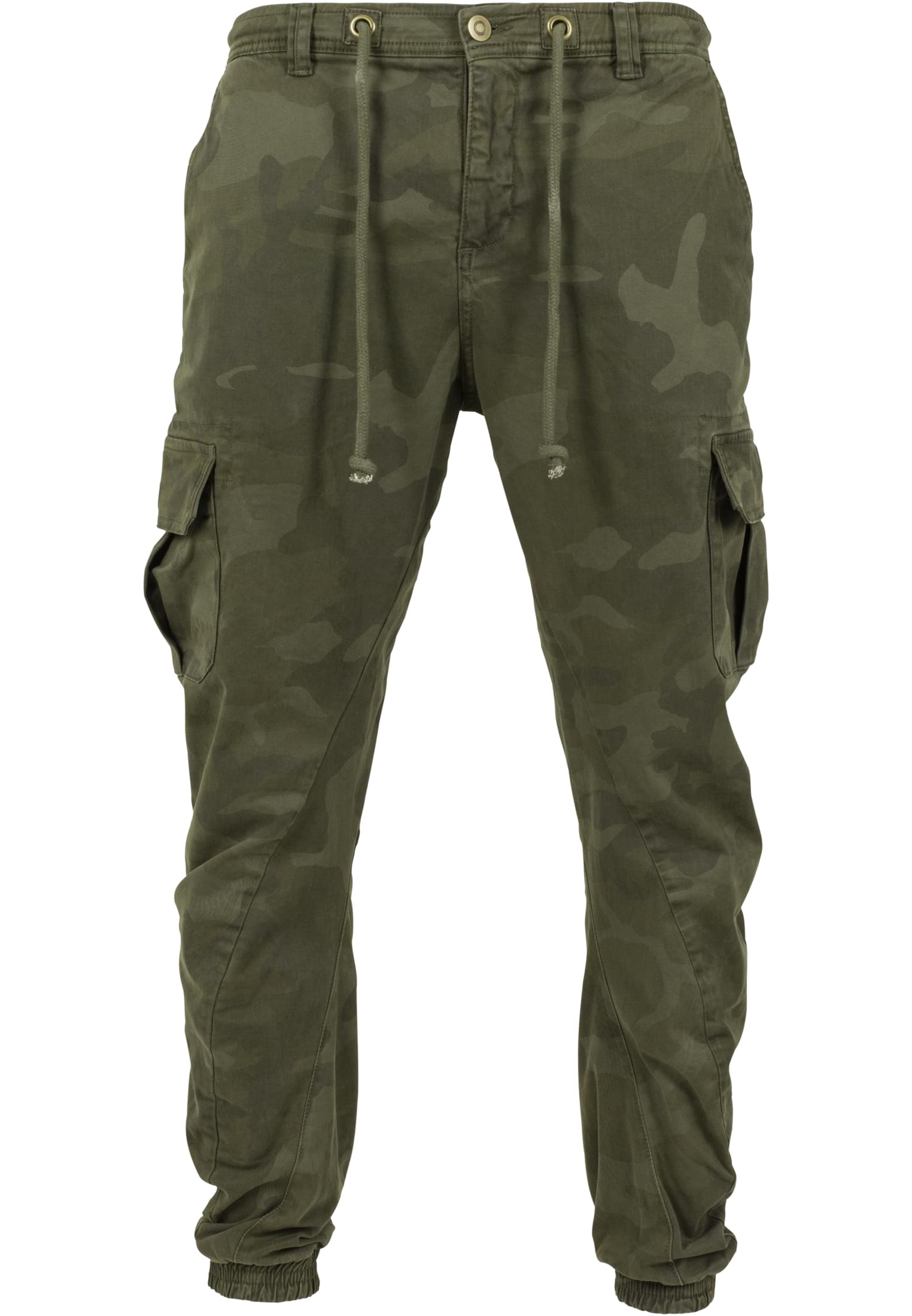 Camo Cargo Jogging Pants | olive camo