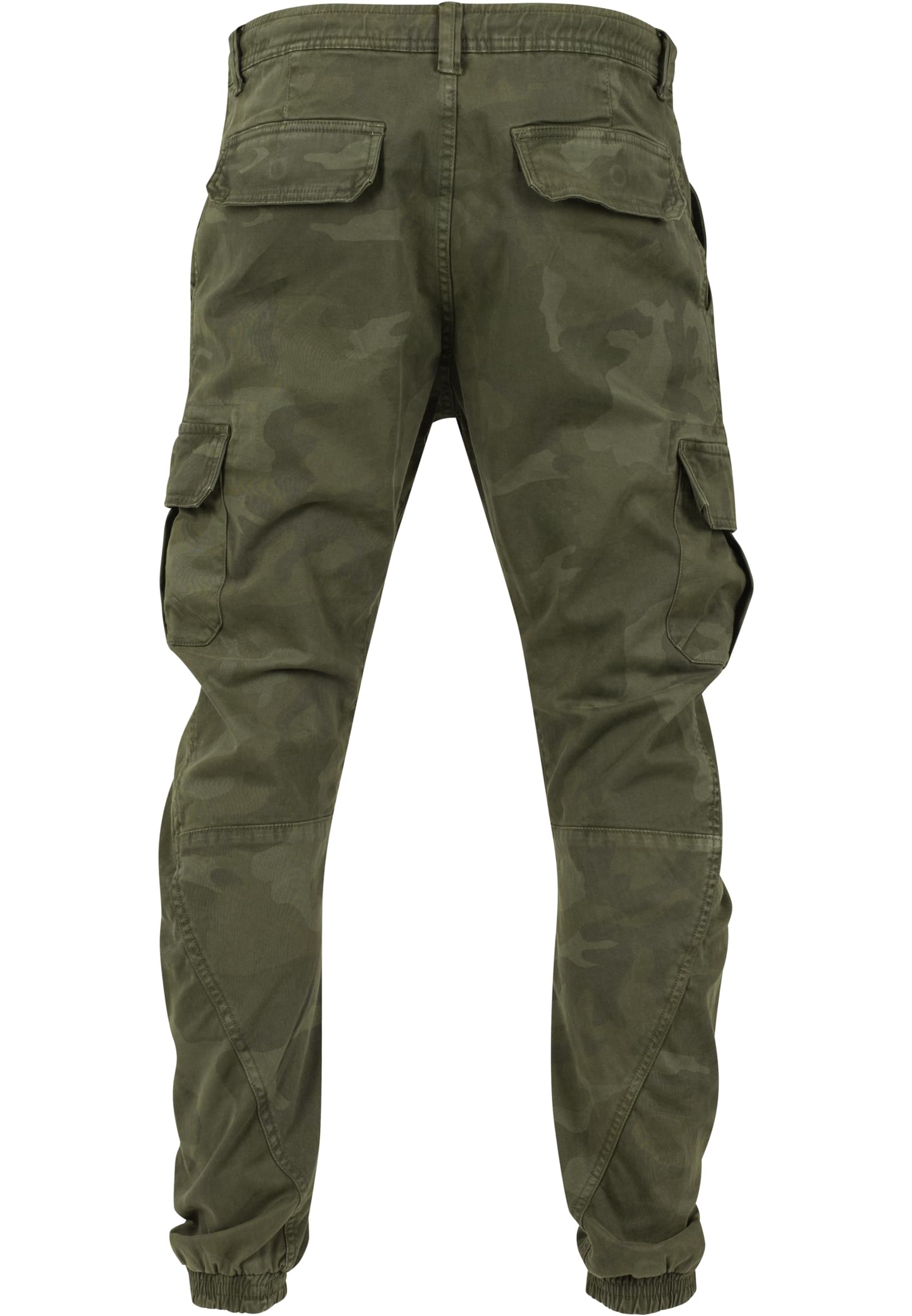 Camo Cargo Jogging Pants | olive camo