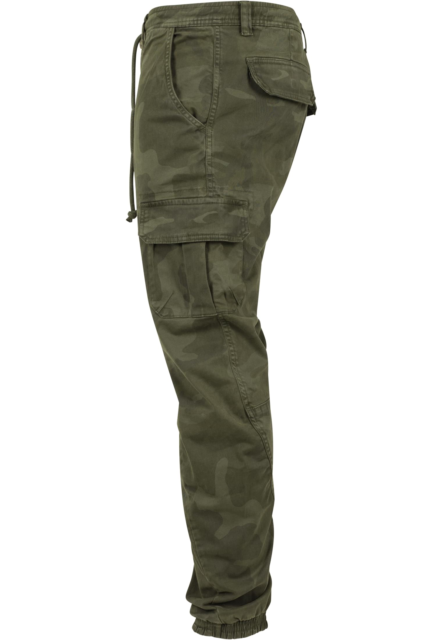 Camo Cargo Jogging Pants | olive camo