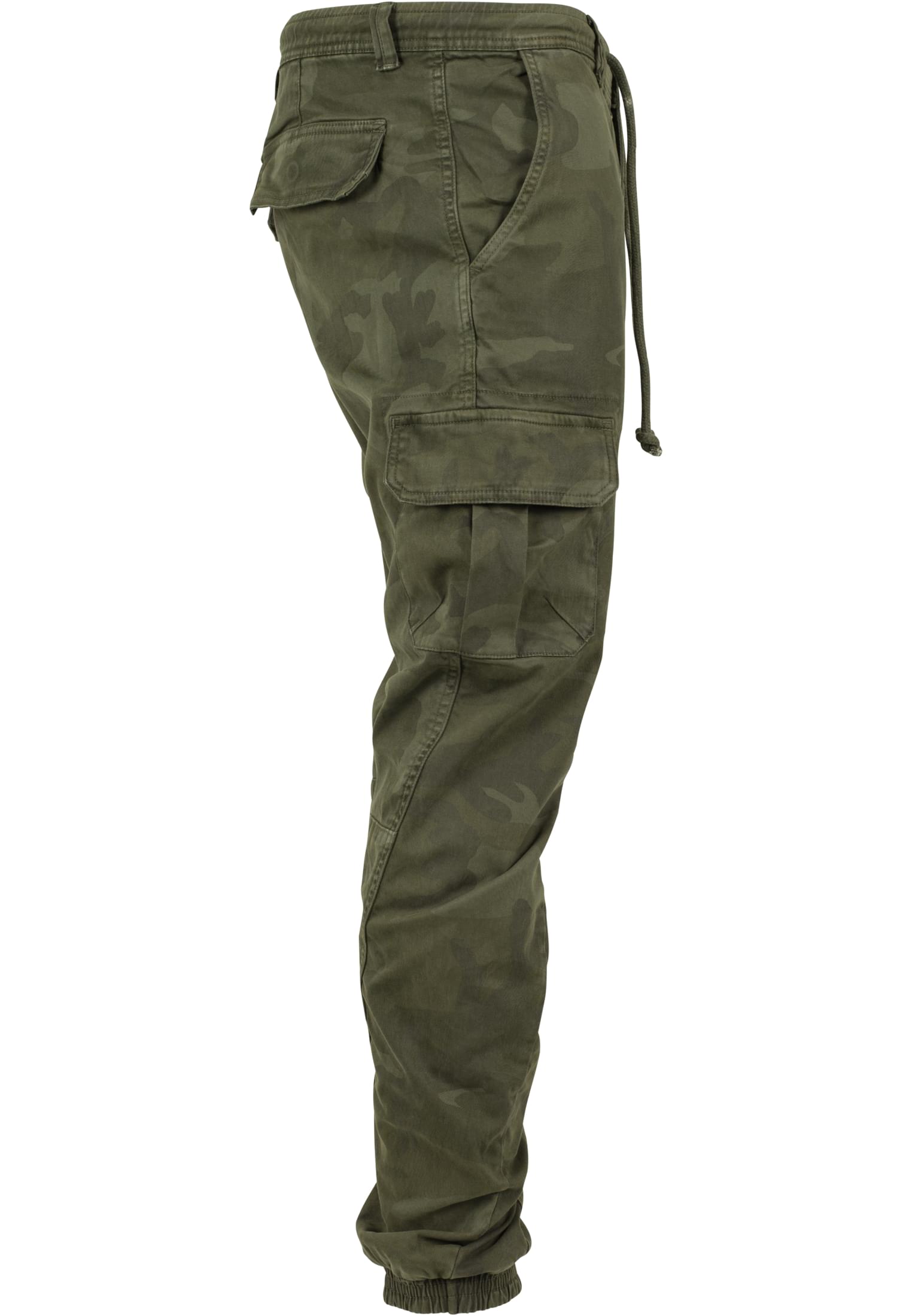 Camo Cargo Jogging Pants | olive camo